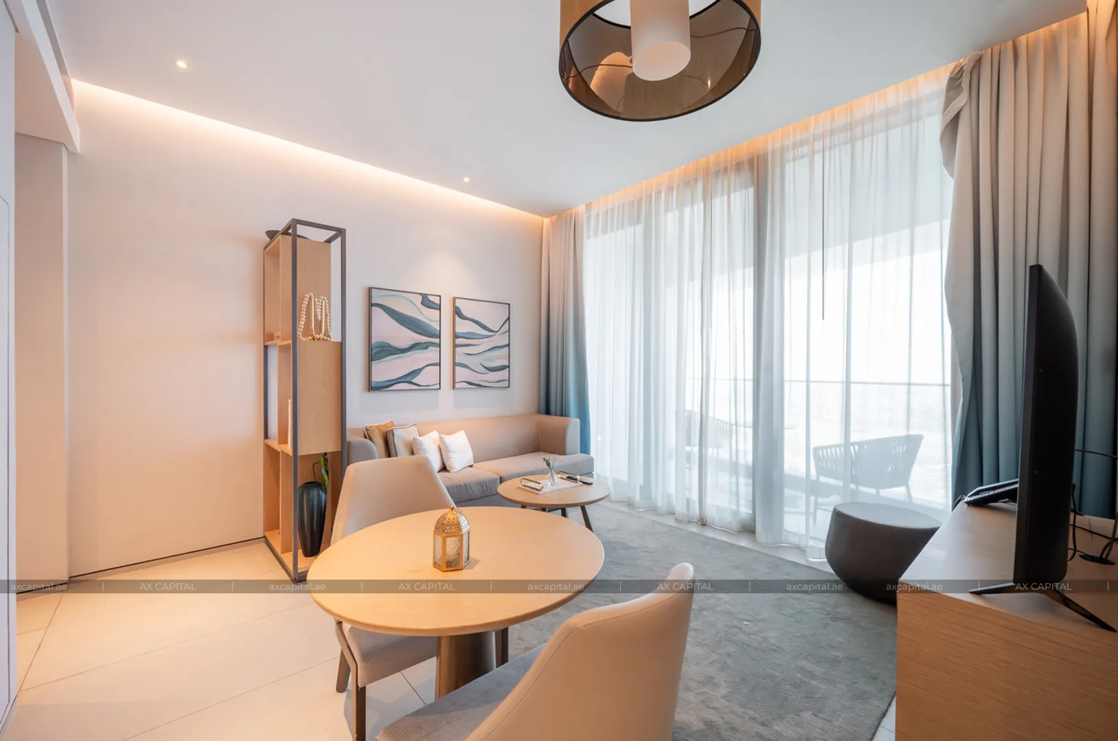 شقة عدد غرف النوم فيها: 1، في Jumeirah Gate Tower 2, دبي, الإمارات العربية المتحدة (axc-3990337) 2
