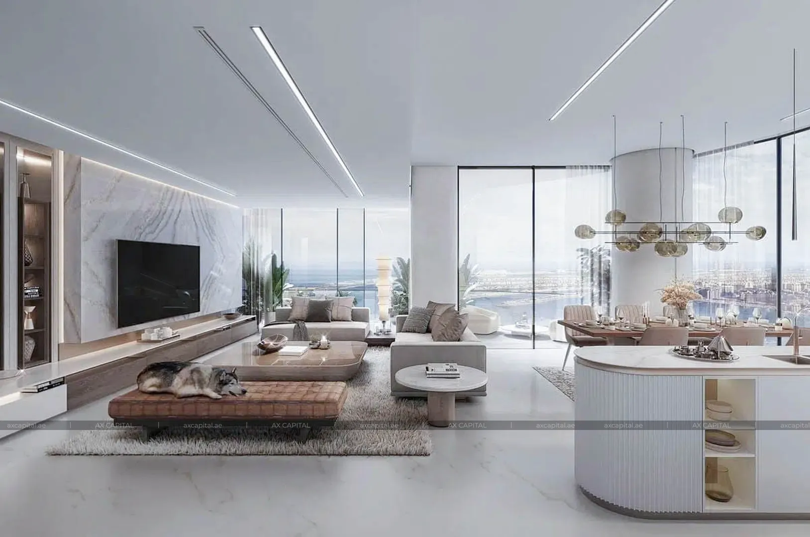 Apartament cu 2 dormitoare în Sobha Seahaven Tower A, Dubai, Emiratele Arabe Unite (axc-3982309) 2