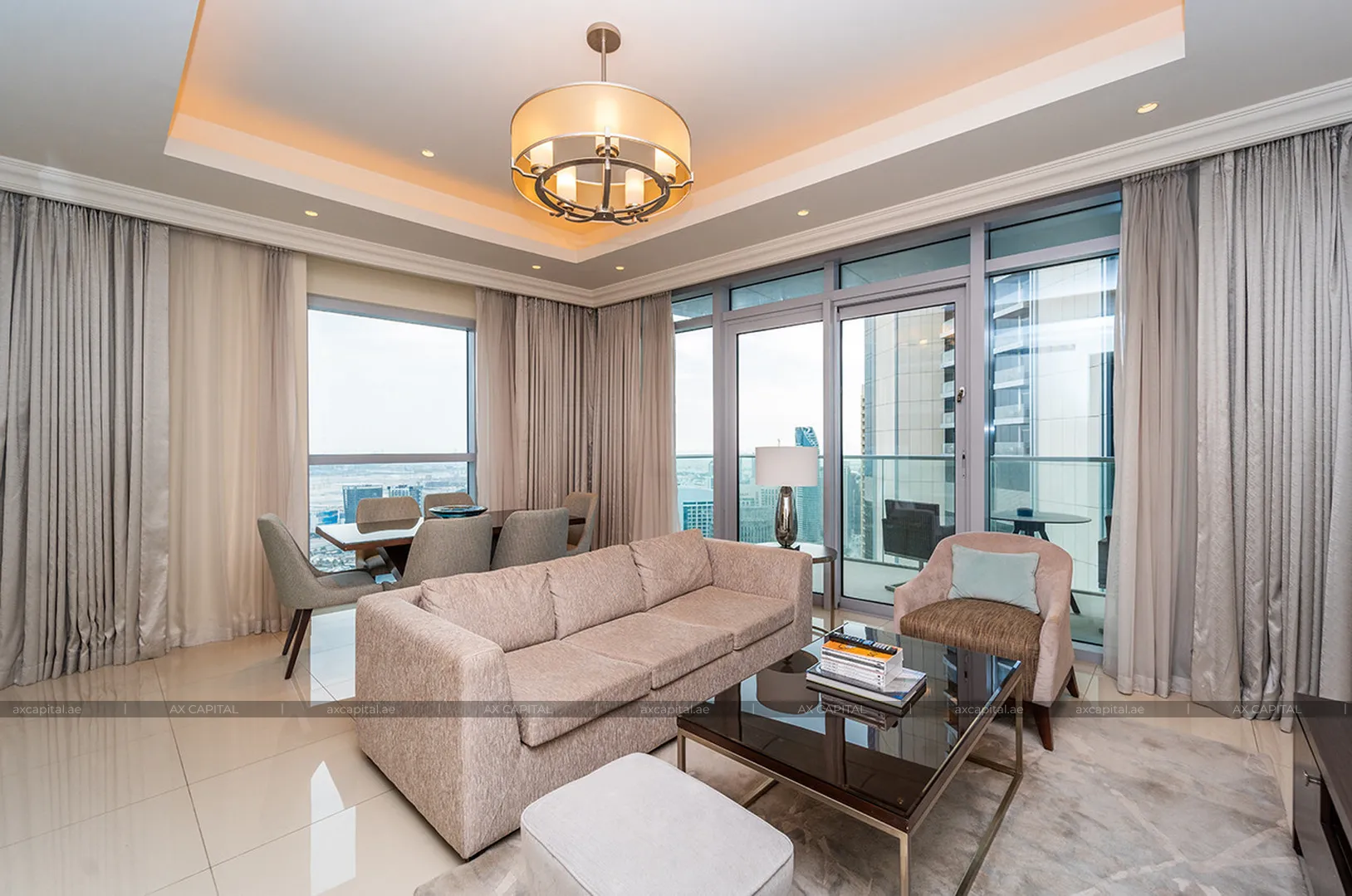شقة عدد غرف النوم فيها: 2، في The Address Fountain Views, دبي, الإمارات العربية المتحدة (axc-3990701) 2