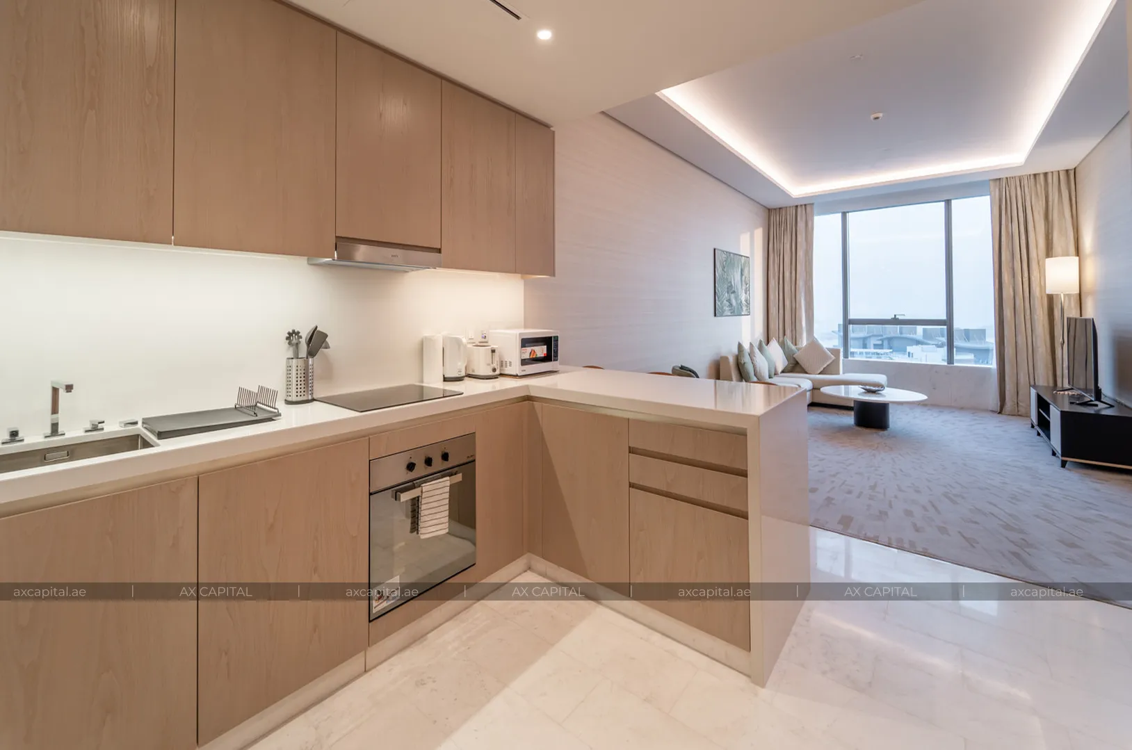 Квартира с 1 спальней в The Palm Tower, Дубай, ОАЭ (axc-3981463) 1