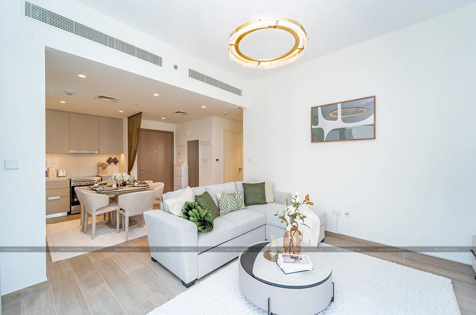 Apartment mit 1 Schlafzimmer in Lotus at Creek Beach Building 2, Dubai, VAE (axc-3990523) 3