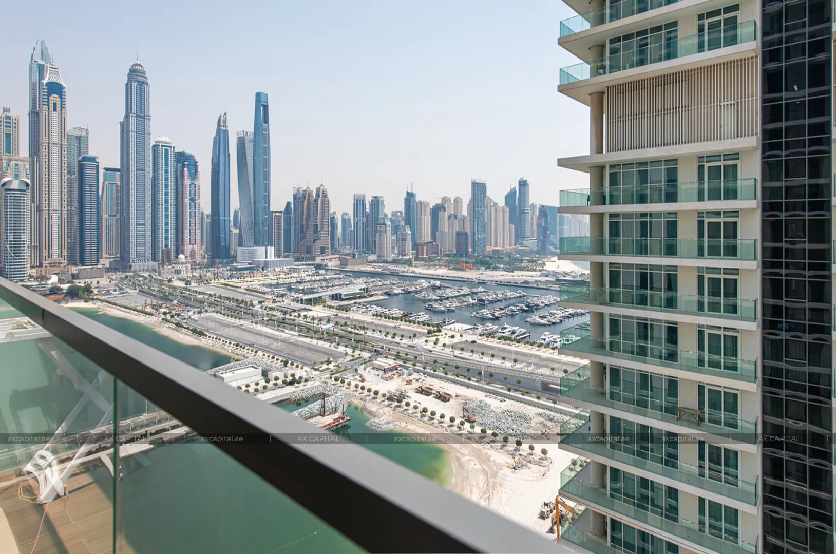 شقة عدد غرف النوم فيها: 1، في Marina Vista, دبي, الإمارات العربية المتحدة (axc-3989737) 1