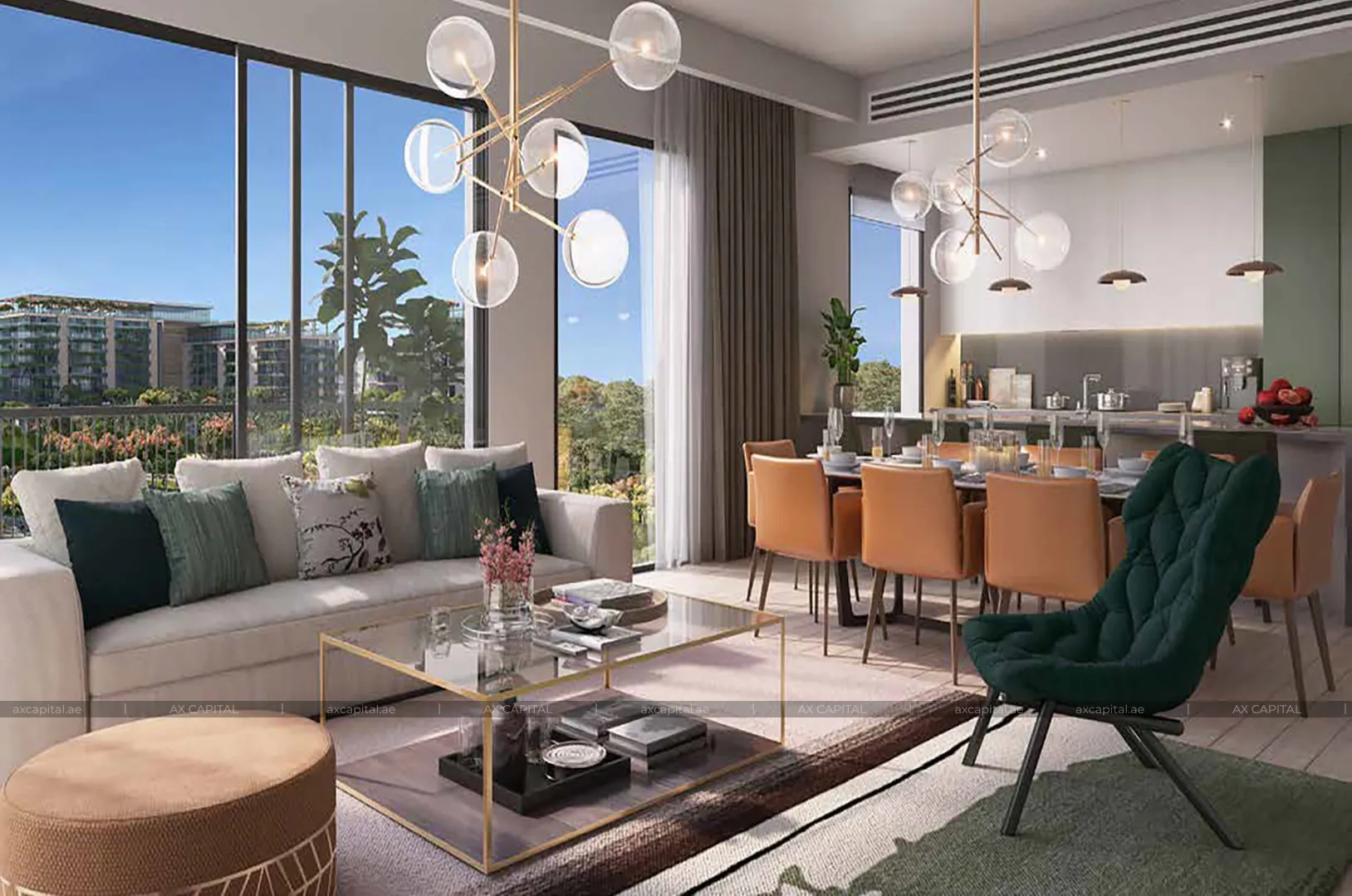 Apartment with 1 bedroom in Thyme Central Park, Dubai, UAE (axc-3990247) 2