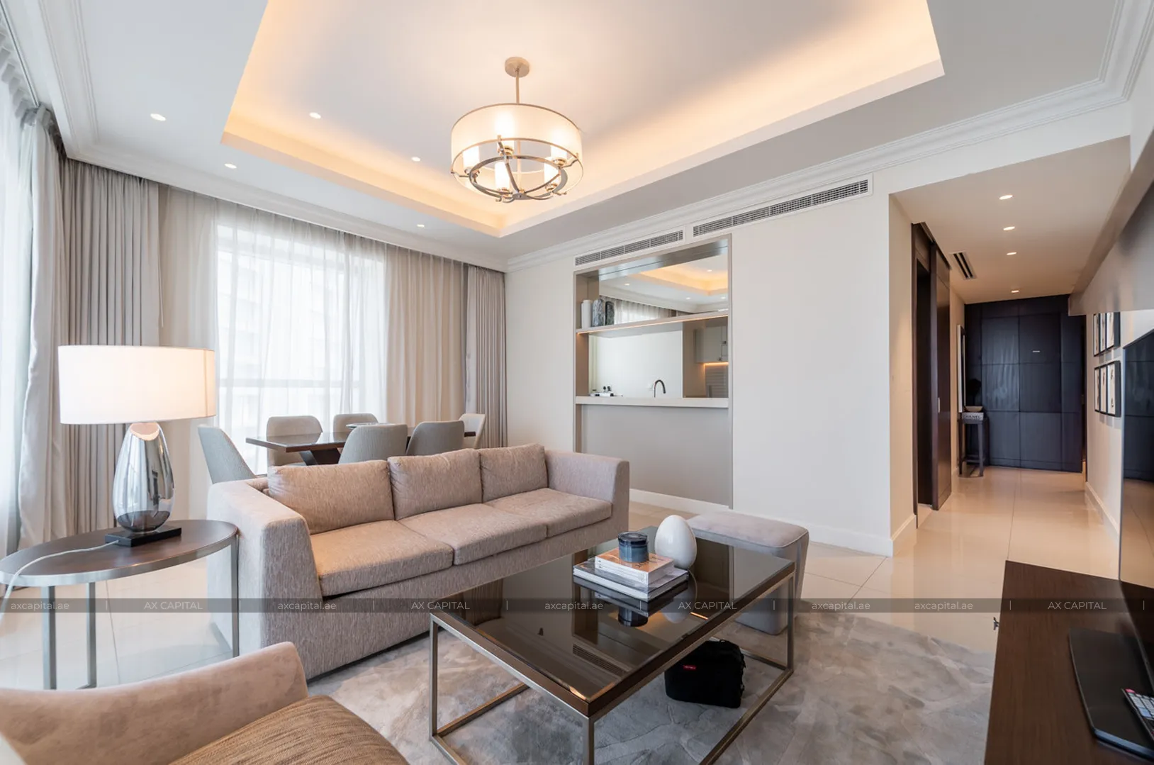 Apartament cu 2 dormitoare în The Address Fountain Views, Dubai, Emiratele Arabe Unite (axc-3987897) 1