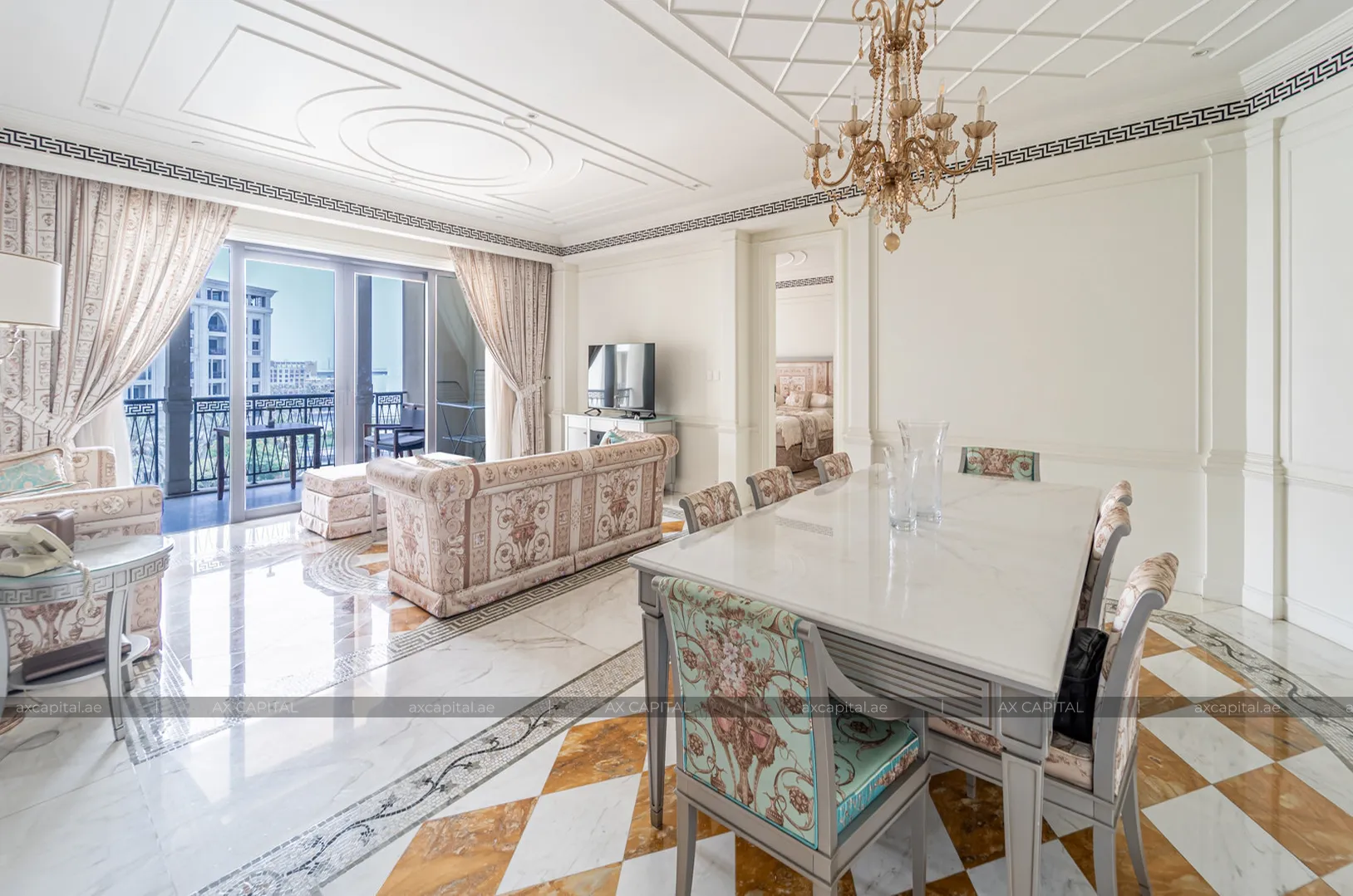 Apartment with 2 bedrooms in Palazzo Versace, Dubai, UAE (axc-3993673) 2