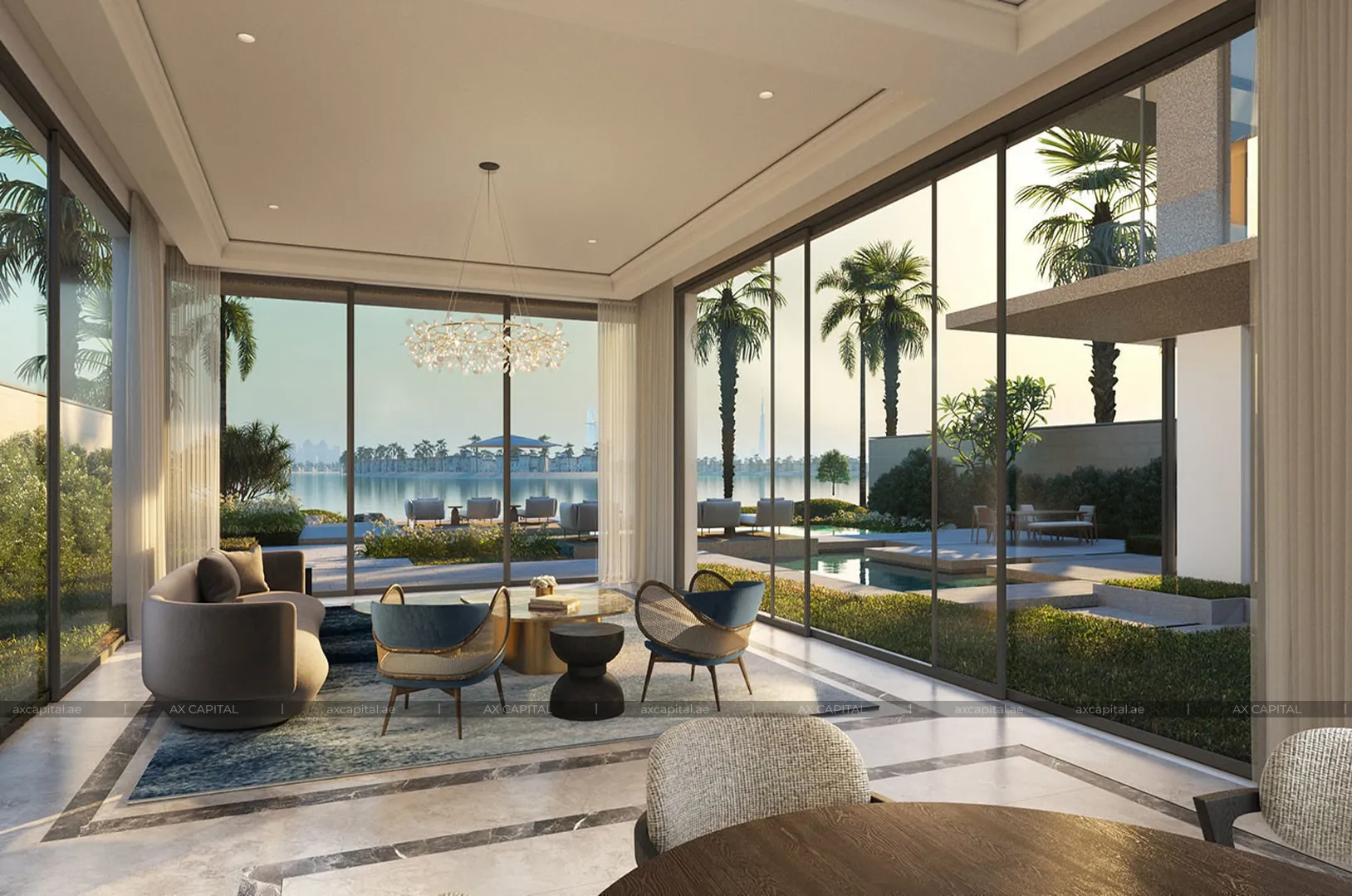 شقة عدد غرف النوم فيها: 3، في Six Senses Hotel, دبي, الإمارات العربية المتحدة (axc-3992581) 2