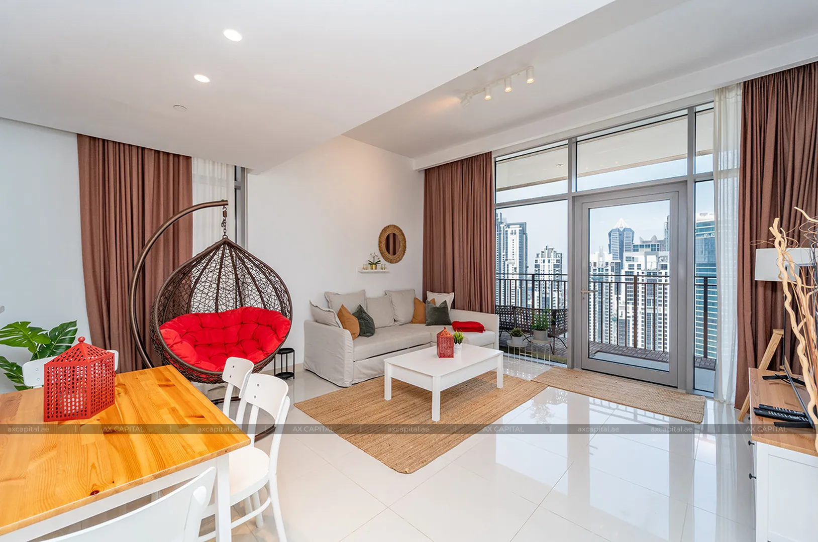 شقة عدد غرف النوم فيها: 1، في Boulevard Crescent 1, دبي, الإمارات العربية المتحدة (axc-3990863) 1