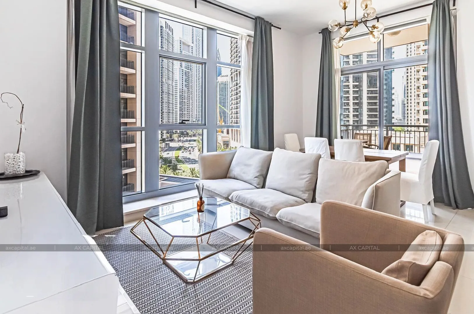 Apartament cu 2 dormitoare în Claren Tower 2, Dubai, Emiratele Arabe Unite (axc-3988574) 2