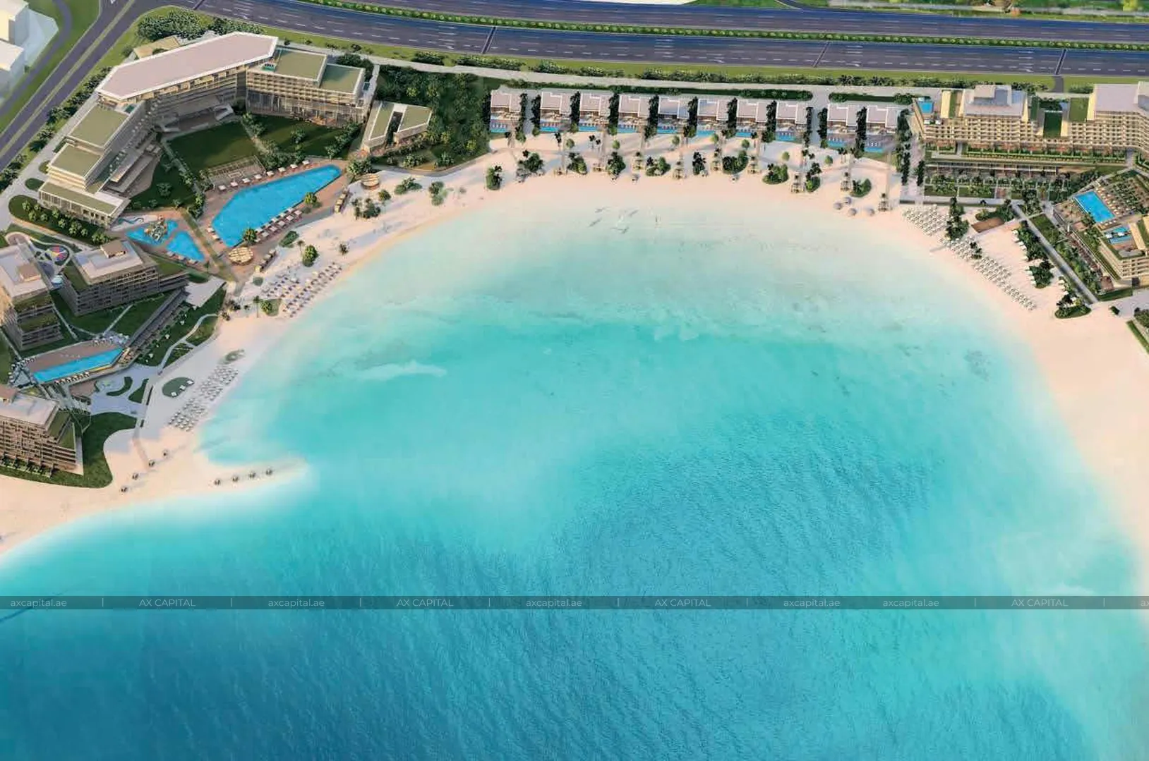Apartment mit 2 Schlafzimmern in Bay Residences, Dubai, VAE (axc-3988099) 2