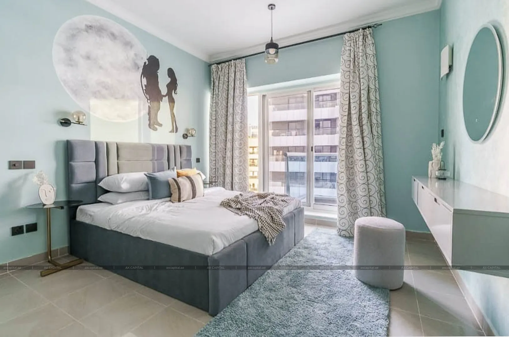 Квартира с 1 спальней в Opal Tower Marina, Дубай, ОАЭ (axc-3995136-r1) 1