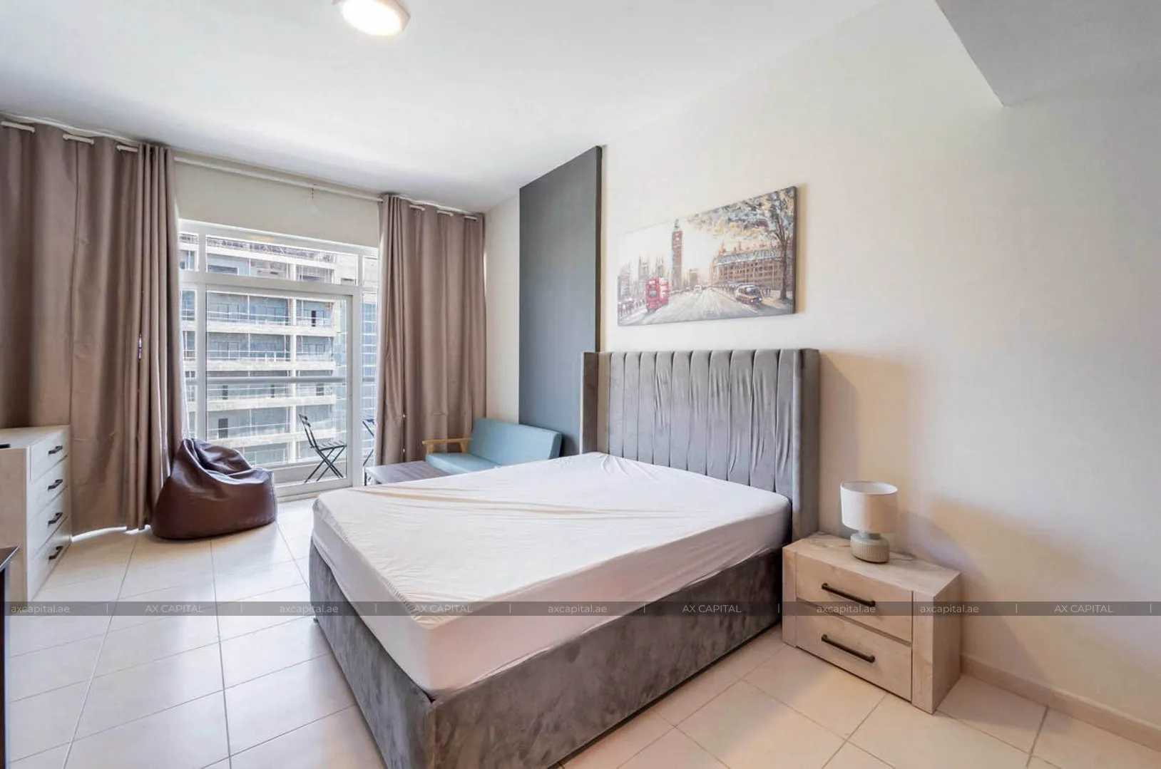 Квартира с 1 спальней в Royal Residence 1, Дубай, ОАЭ (axc-3979613) 1