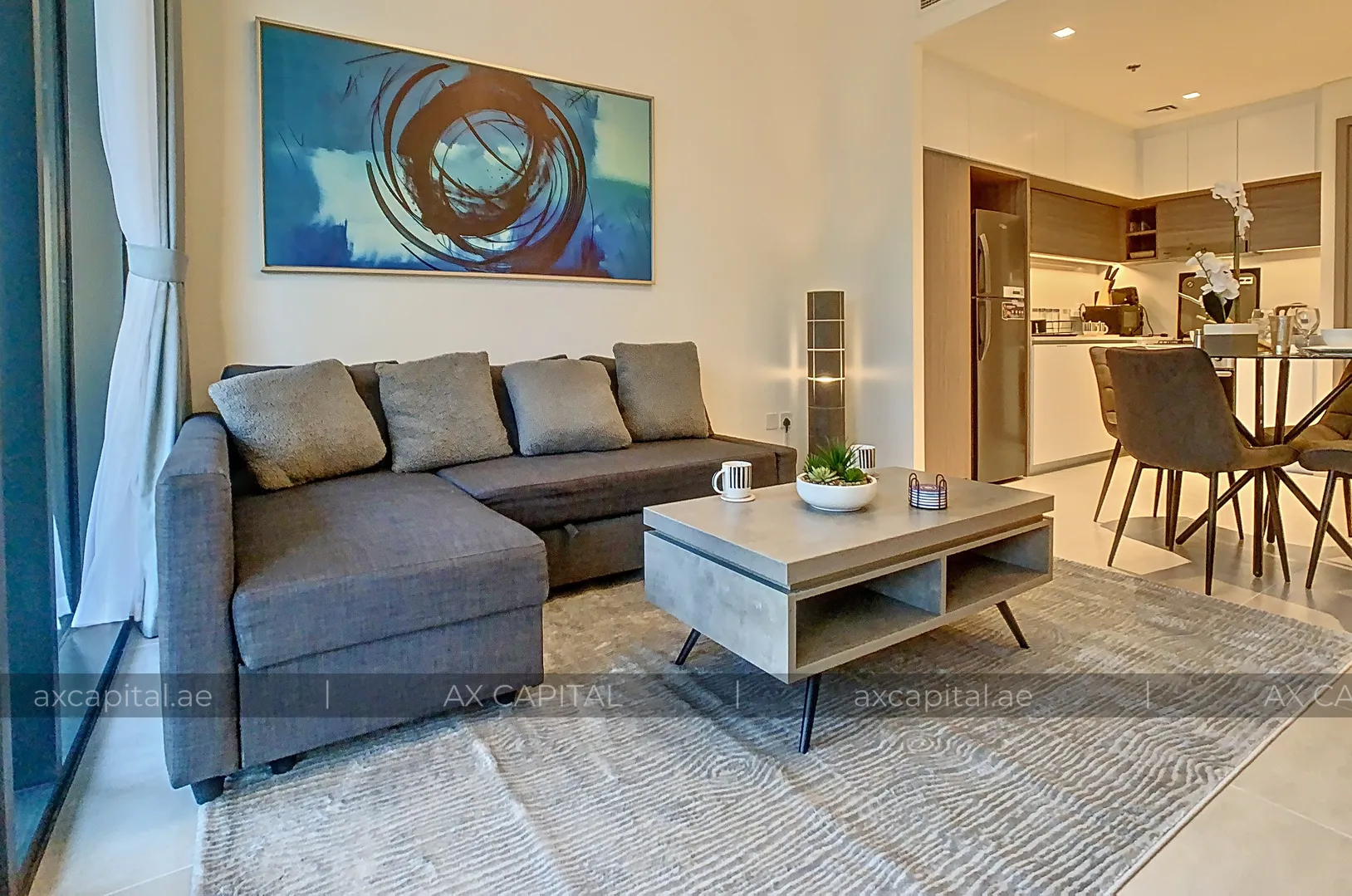Apartament cu 1 dormitor în Creek Edge Tower 2, Dubai, Emiratele Arabe Unite (axc-3980148) 3