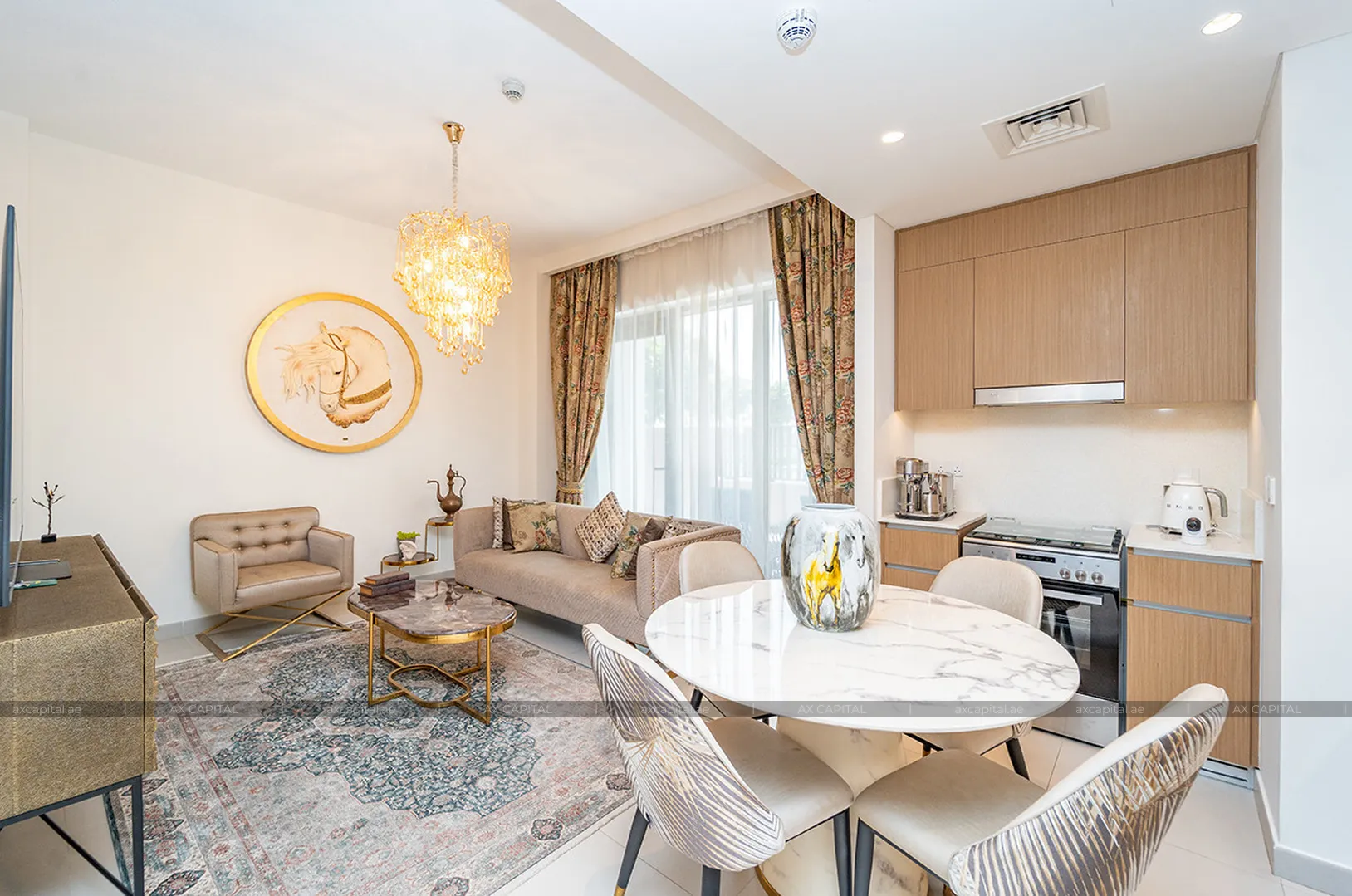 Apartment mit 2 Schlafzimmern in Bayshore at Creek Beach Building 1, Dubai, VAE (axc-3993039) 1