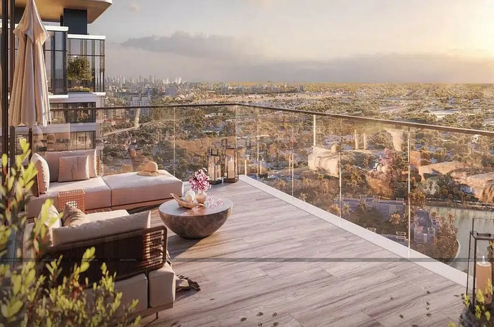 Apartamento con 1 dormitorio en Upper House East, Dubai, EAU (axc-3992962) 2