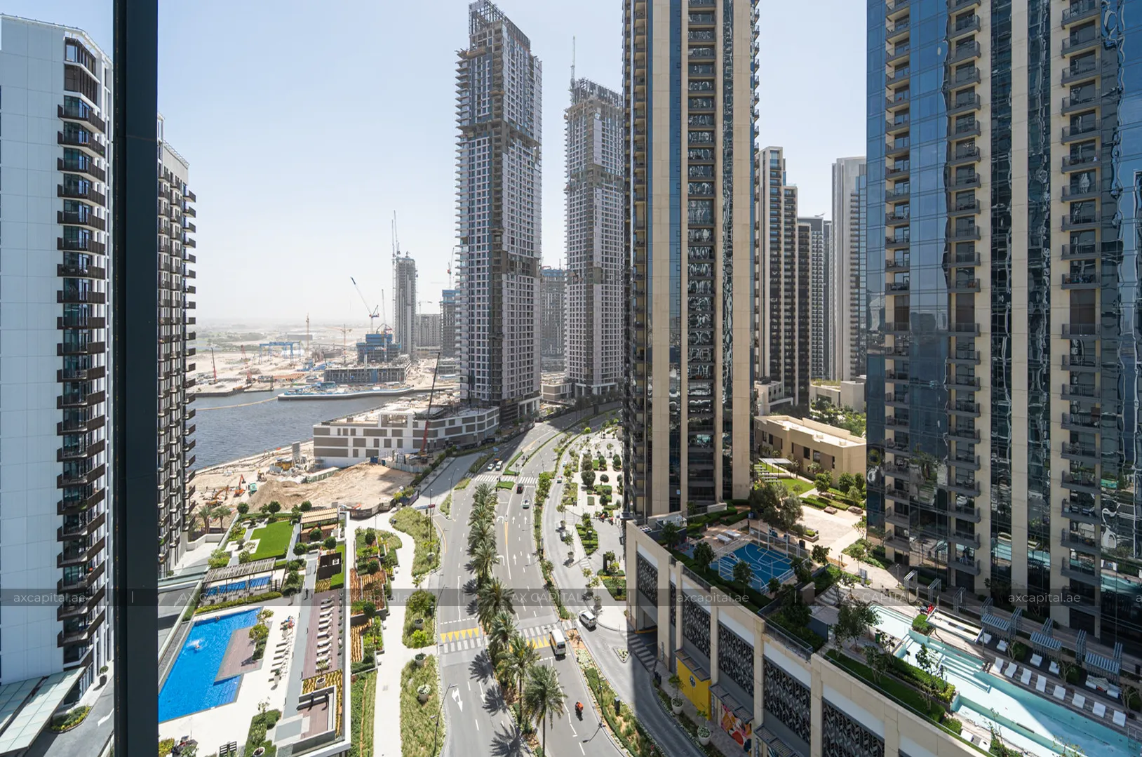 شقة عدد غرف النوم فيها: 2، في Creek Edge Tower 2, دبي, الإمارات العربية المتحدة (axc-3993040) 1