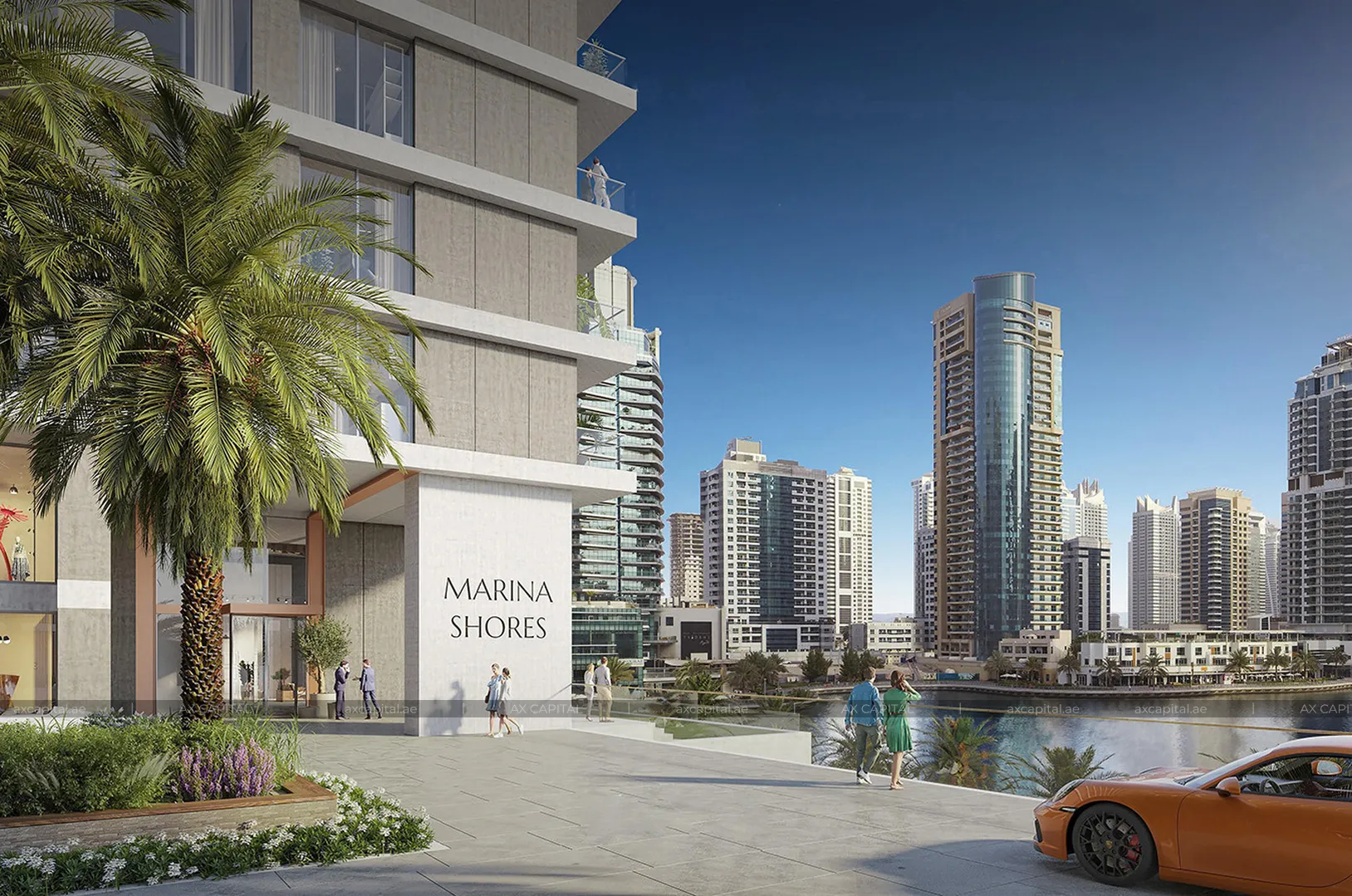 Квартира с 2 спальнями в Marina Shores, Дубай, ОАЭ (axc-3991183) 2