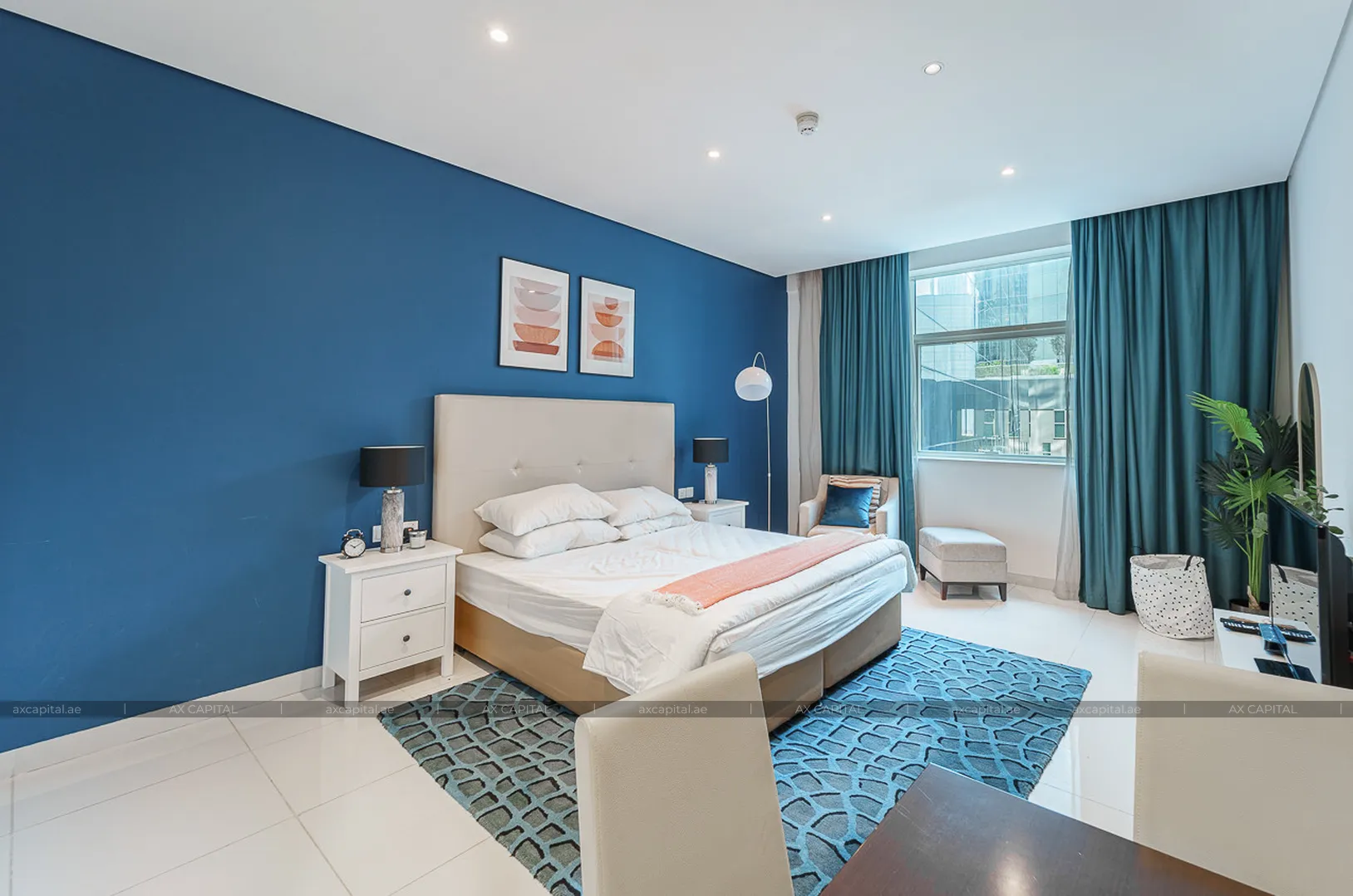 شقة استوديو في Damac Maison Cour Jardin (The Cosmopolitan), دبي, الإمارات العربية المتحدة (axc-3986030) 2