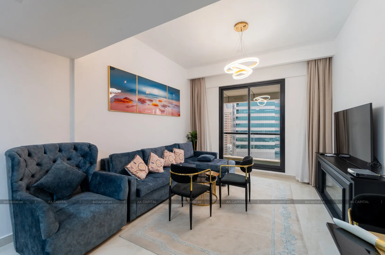 Apartment mit 2 Schlafzimmern in Escan Tower, Dubai, VAE (axc-3992976) 2