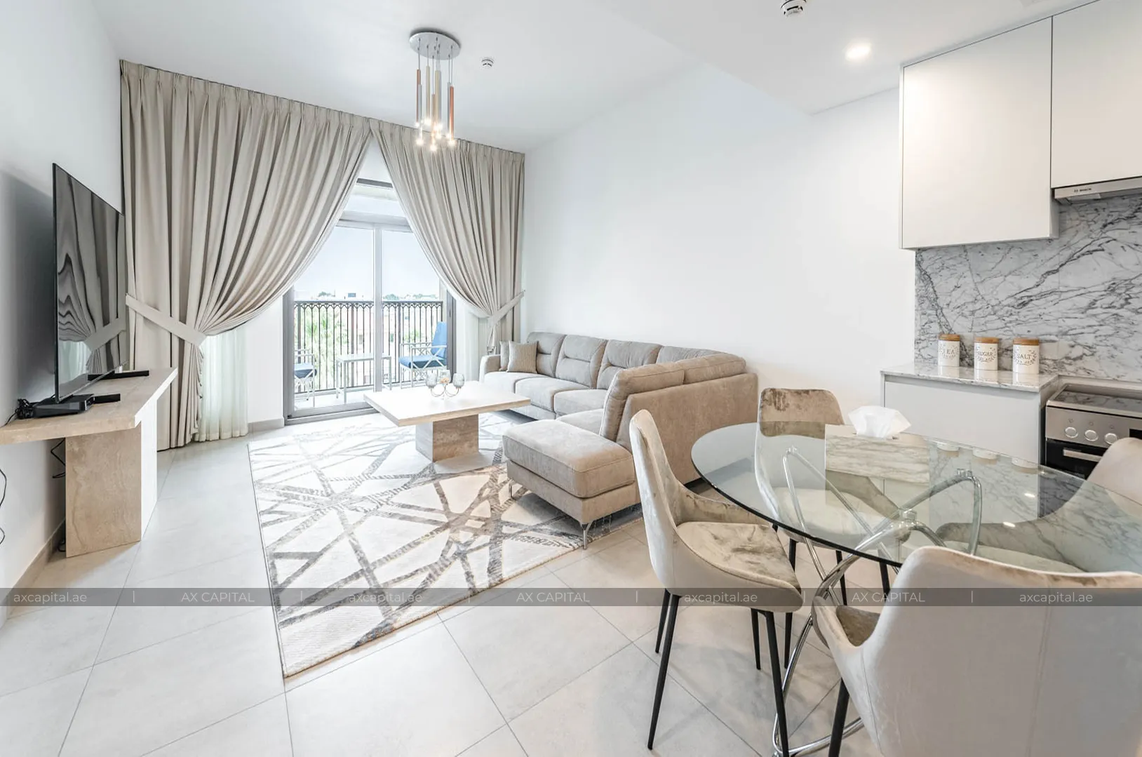 Apartment mit 1 Schlafzimmer in Lamtara 1, Dubai, VAE (axc-3989508) 1