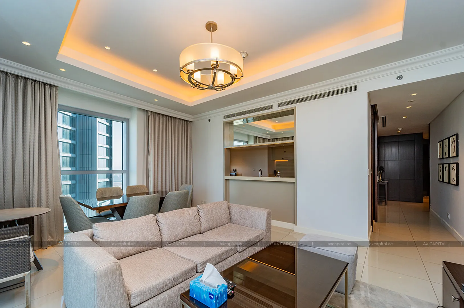 Apartamento con 2 dormitorios en The Address Fountain Views, Dubai, EAU (axc-3990351) 3