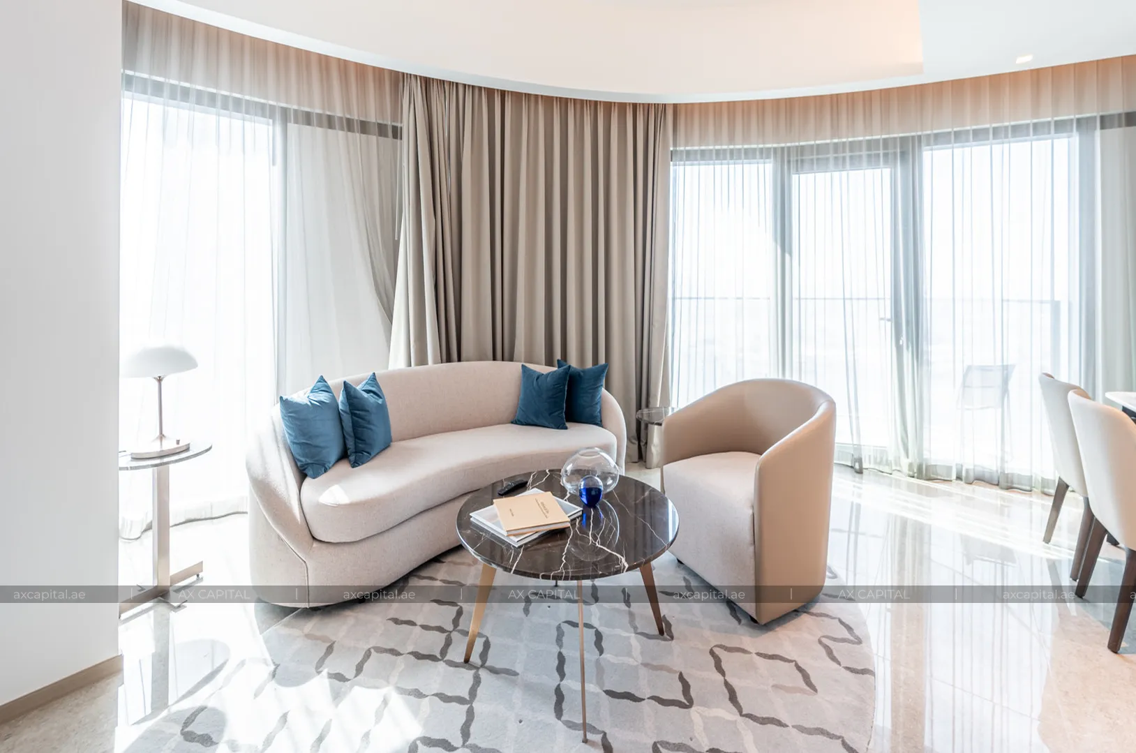 شقة عدد غرف النوم فيها: 2، في Address Harbour Point Tower 2, دبي, الإمارات العربية المتحدة (axc-3985350) 2