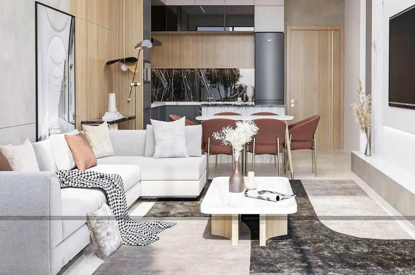Appartement avec 2 chambres à Samana California 2, Dubai, EAU (axc-3988266) 3