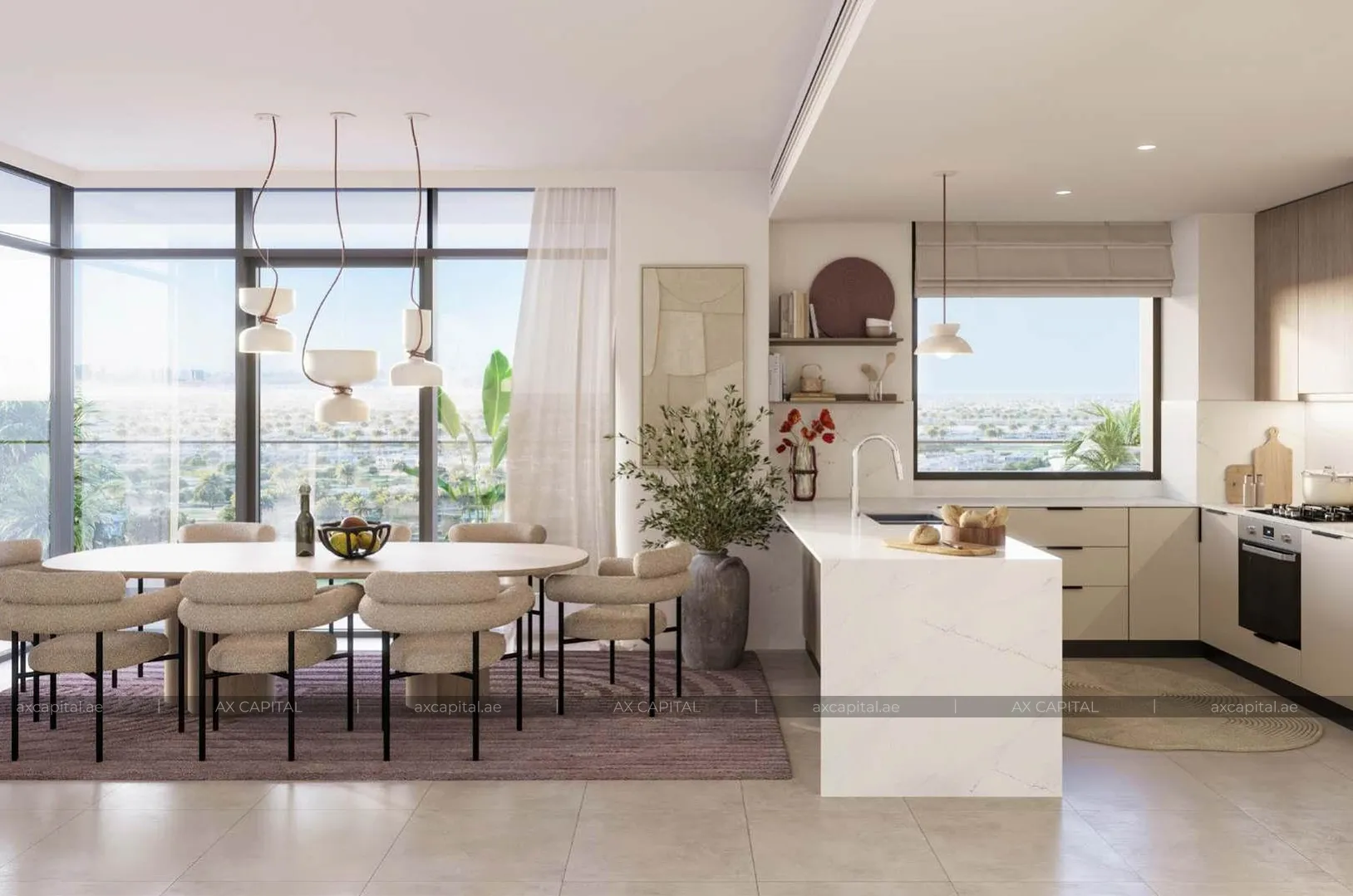 Apartment mit 2 Schlafzimmern in Club Drive, Dubai, VAE (axc-3987767) 2