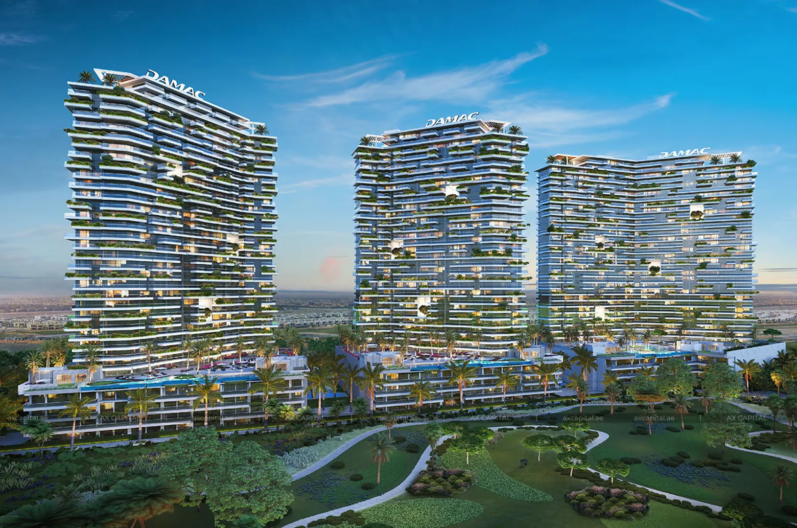 Apartment with 1 bedroom in Golf Gate 2, Dubai, UAE (axc-3988485) 1