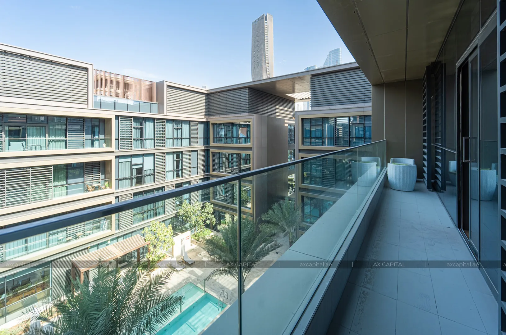 Appartement avec 2 chambres à Building 6B, Dubai, EAU (axc-3996034) 1