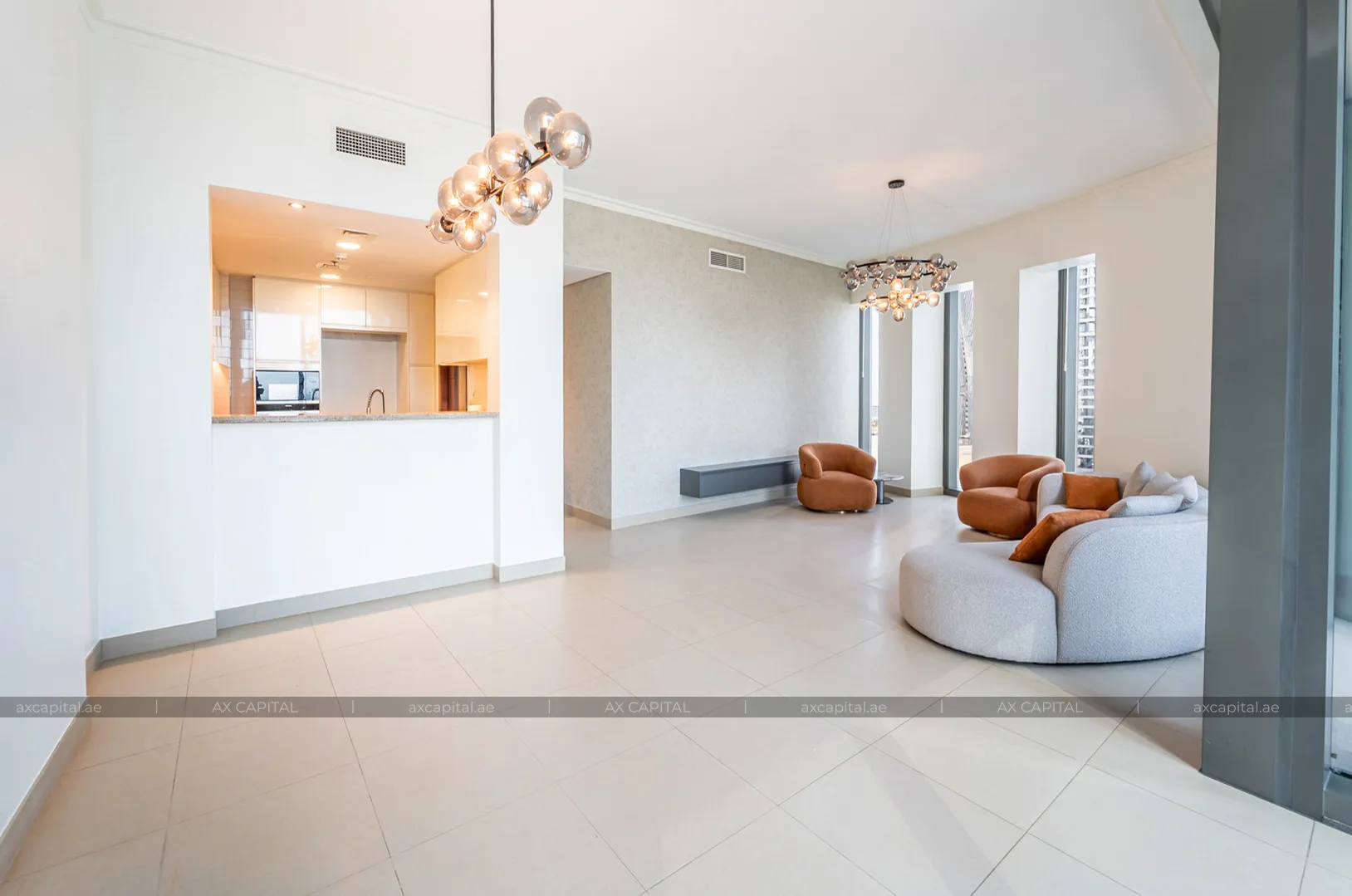 Apartment mit 3 Schlafzimmern in Burj Vista 2, Dubai, VAE (axc-3996092) 3