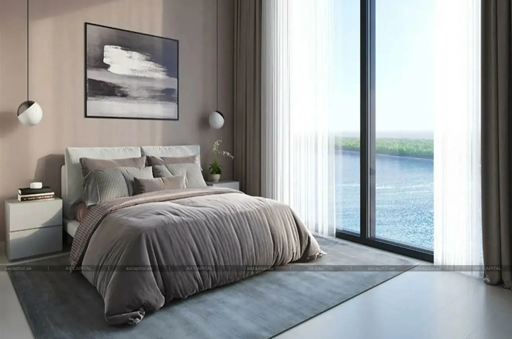 Apartament cu 1 dormitor în The Crest Tower B, Dubai, Emiratele Arabe Unite (axc-3990623) 2