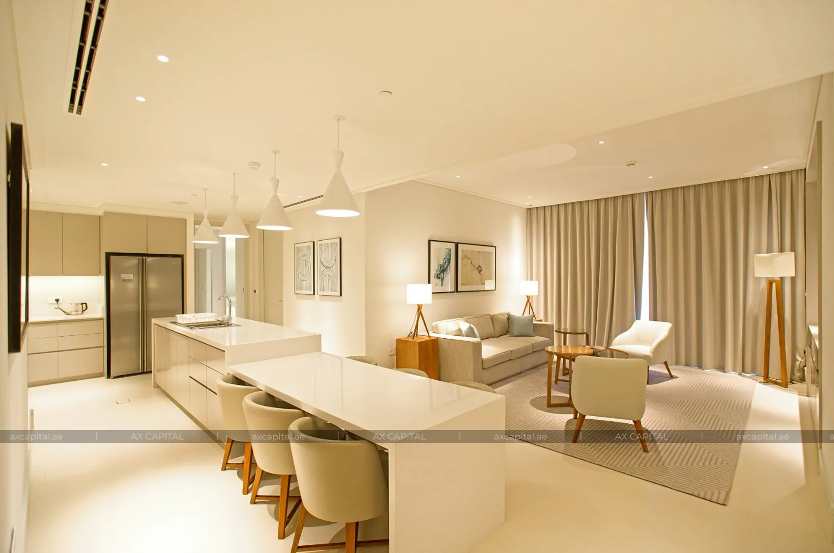 Квартира с 2 спальнями в Vida Residence Downtown, Дубай, ОАЭ (axc-3996590) 1