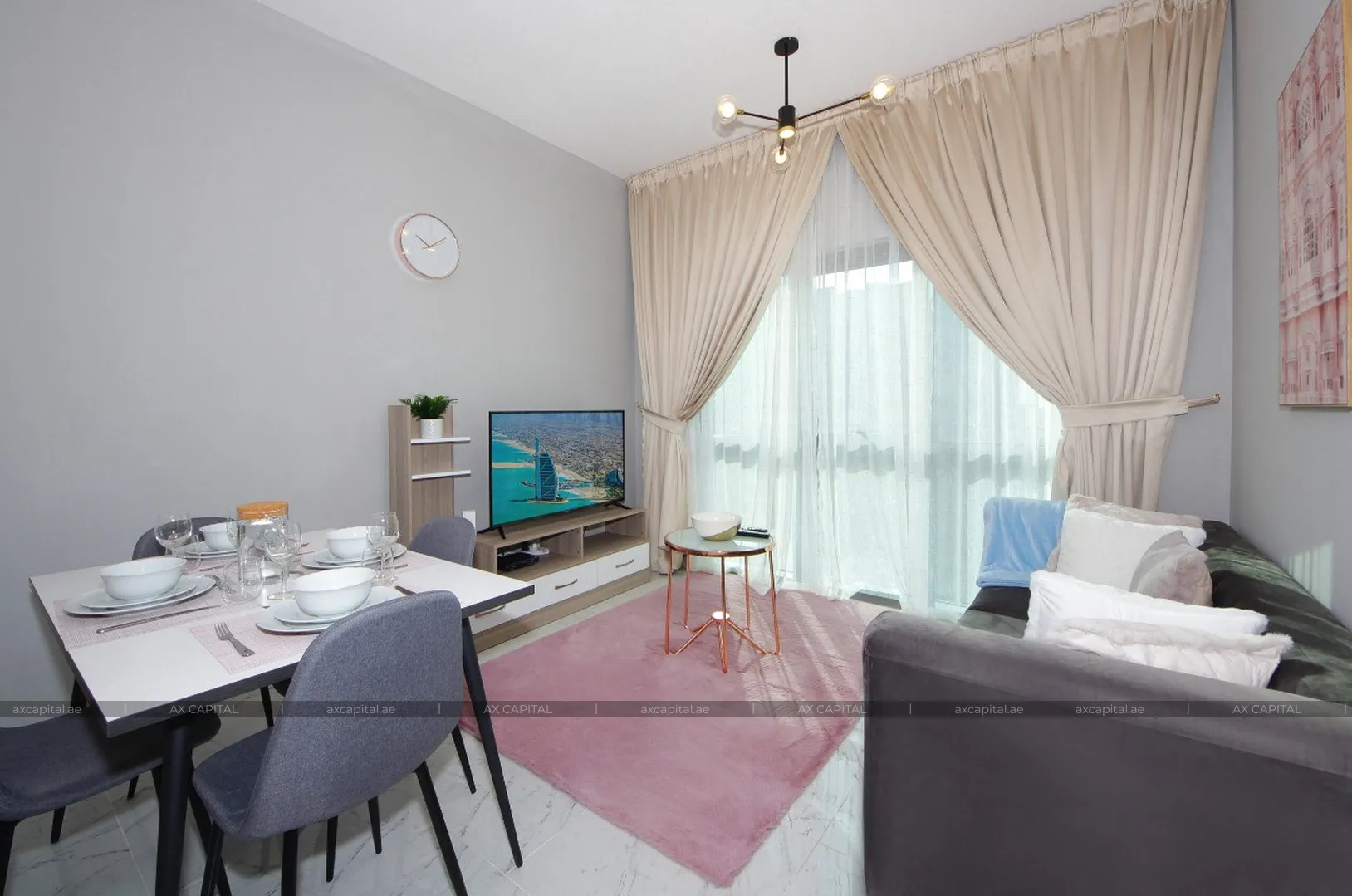 Apartment mit 1 Schlafzimmer in MAG 520, Dubai, VAE (axc-3994530) 2