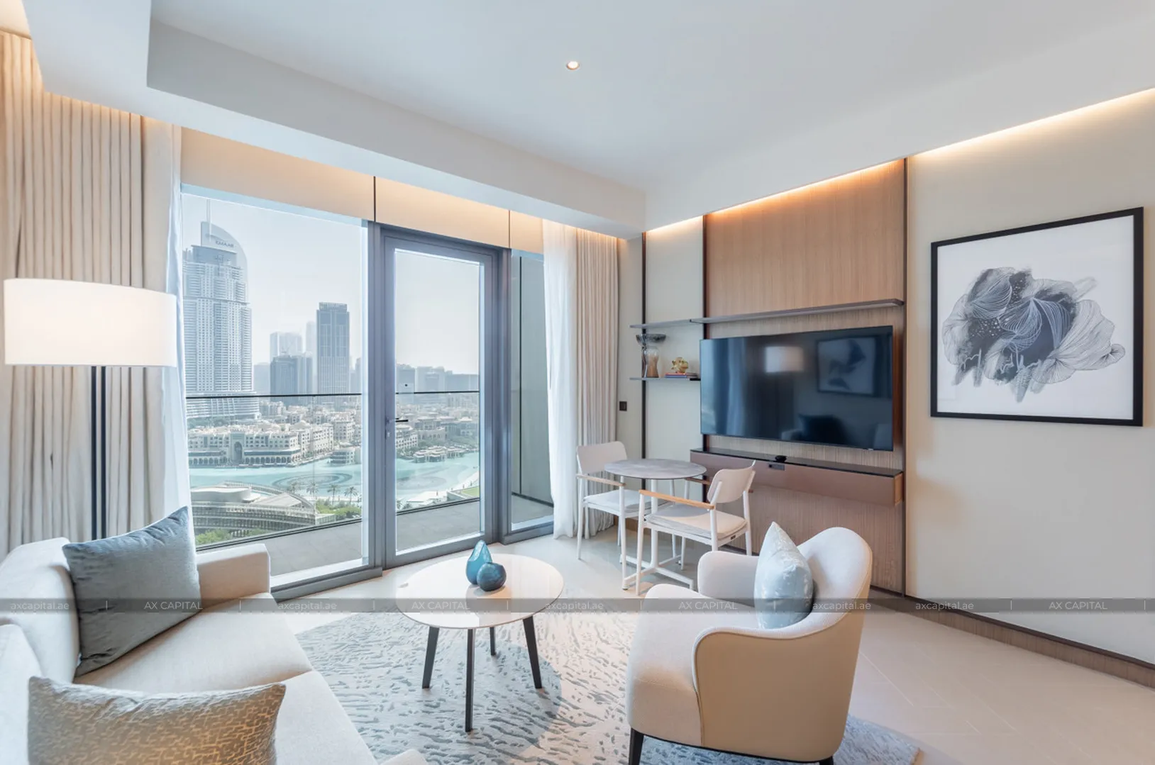 شقة عدد غرف النوم فيها: 2، في The Address Residences Dubai Opera Tower 2, دبي, الإمارات العربية المتحدة (axc-3990150) 1