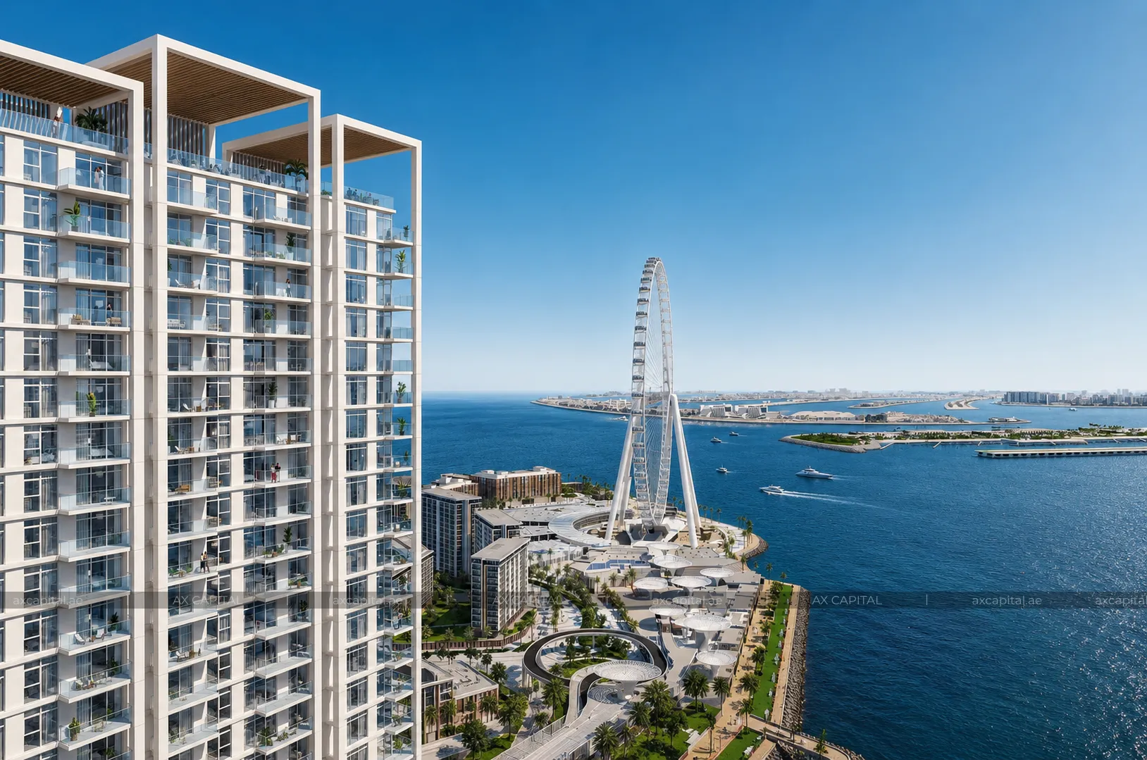Квартира с 1 спальней в Bluewaters Bay Building 1, Дубай, ОАЭ (axc-3996382-r1) 1