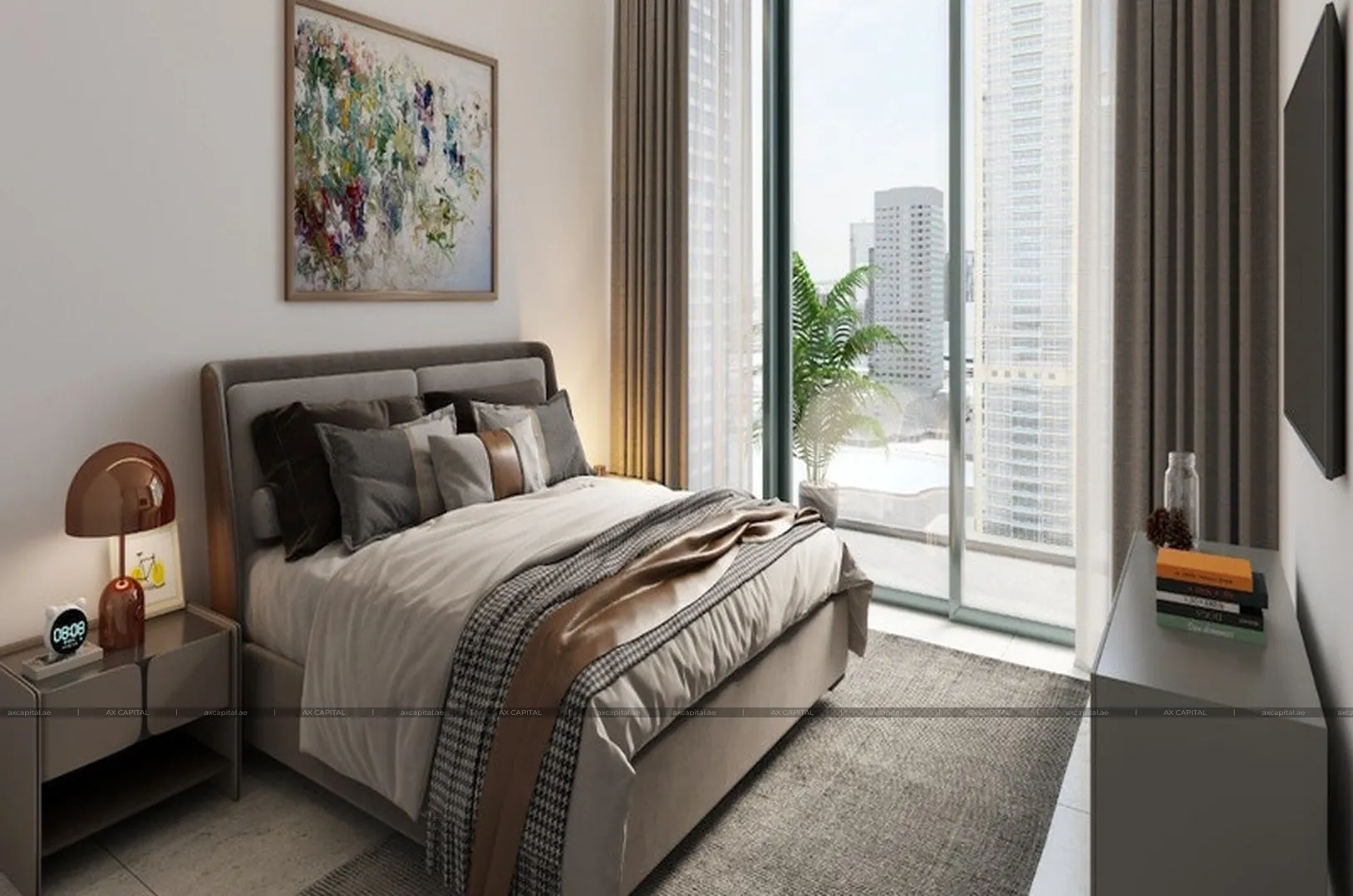 Appartement avec 1 chambre à Sobha Verde, Dubai, EAU (axc-3992237) 3