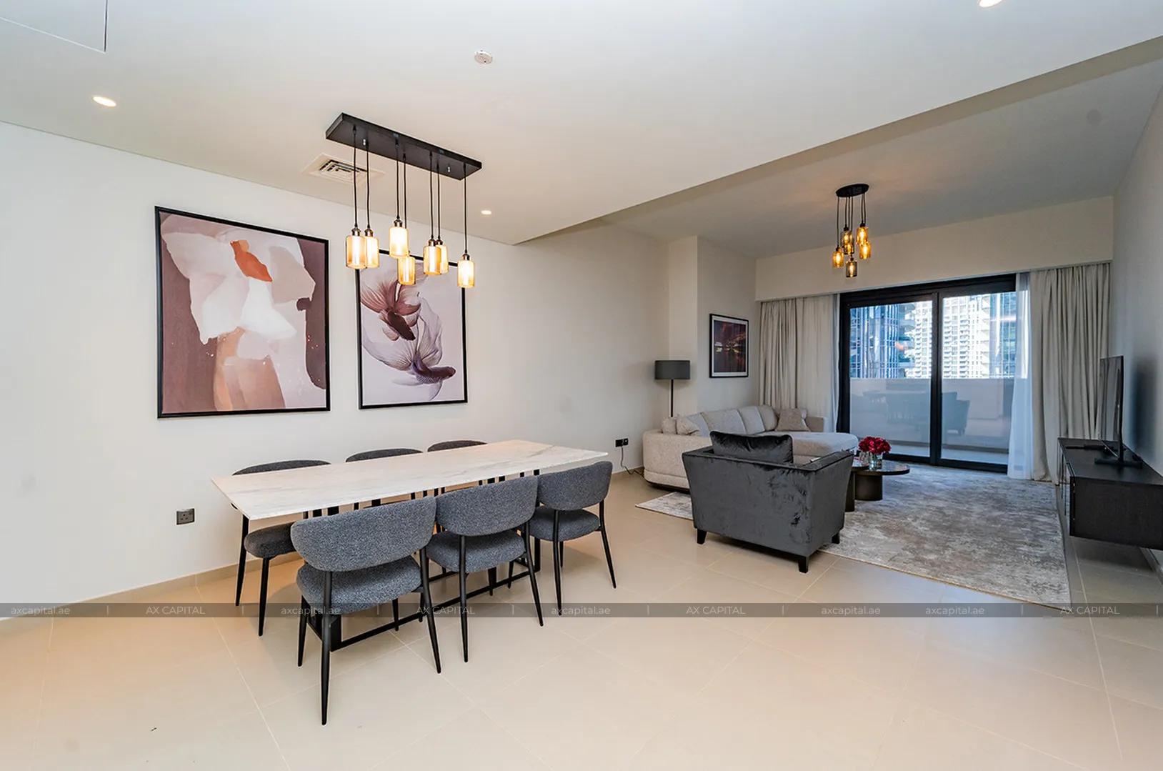 Apartament cu 3 dormitoare în Act Towers, Dubai, Emiratele Arabe Unite (axc-3988730) 1