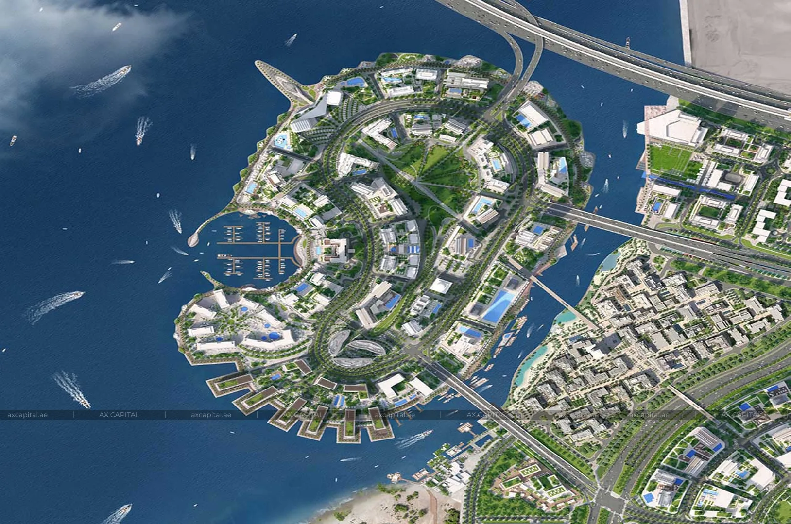شقة عدد غرف النوم فيها: 2، في The Cove II Building 7, دبي, الإمارات العربية المتحدة (axc-3987428) 3