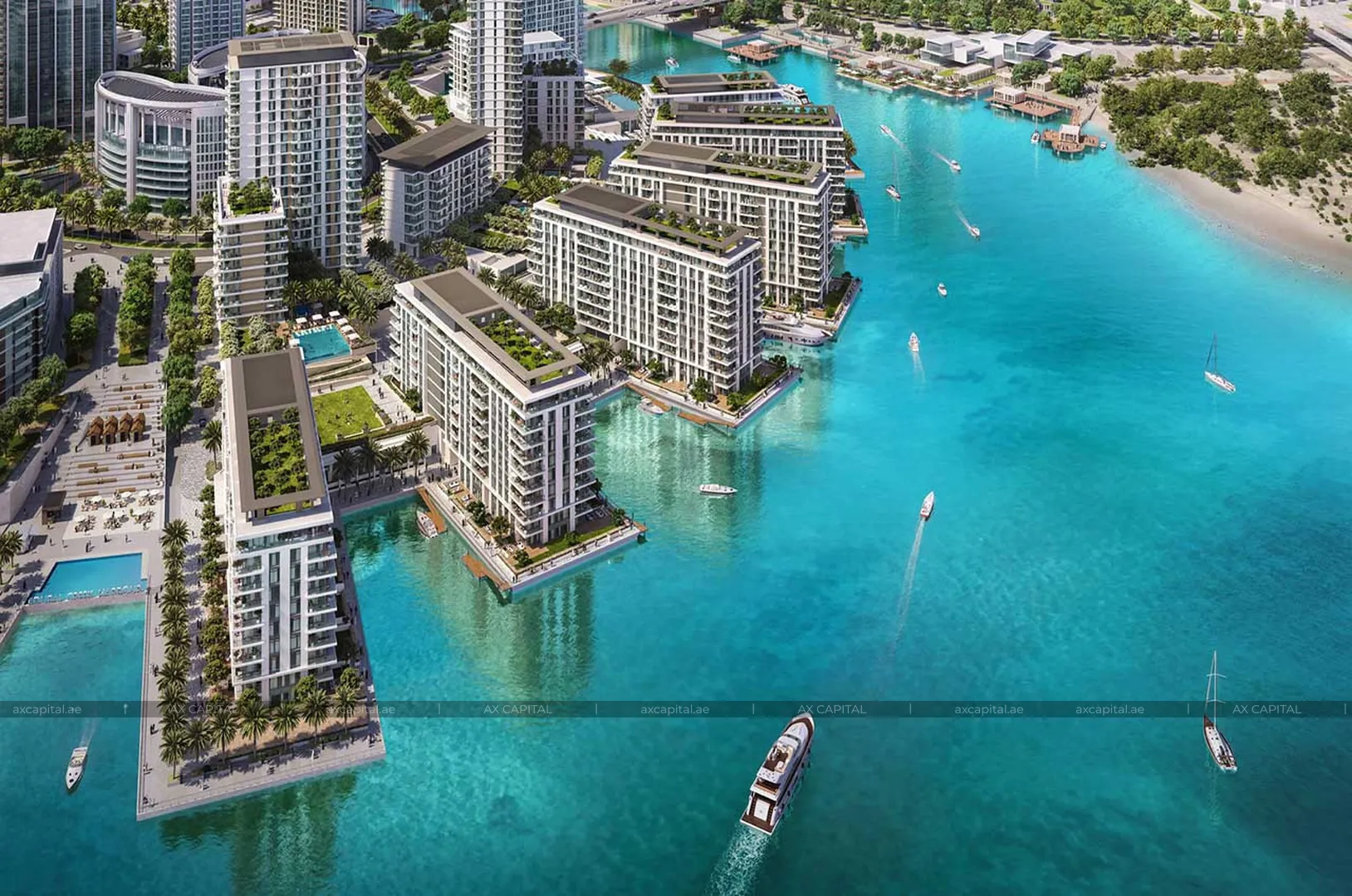 Квартира с 2 спальнями в The Cove II Building 7, Дубай, ОАЭ (axc-3990121) 1