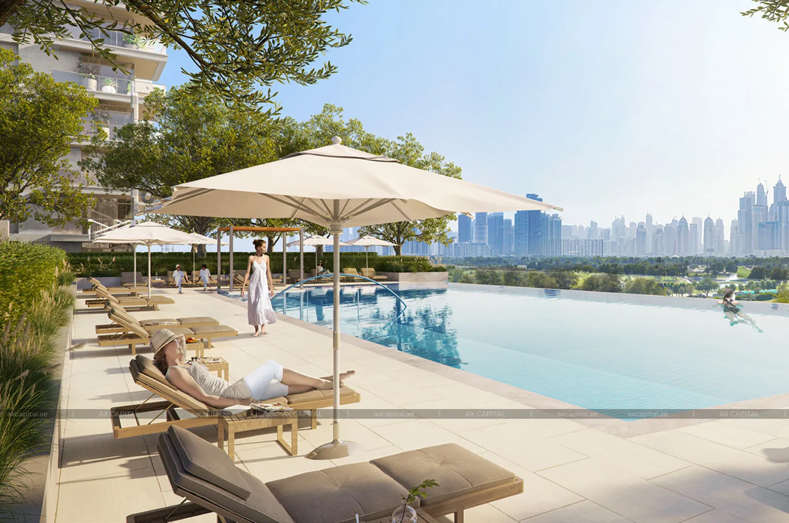 Appartement avec 2 chambres à Golf Heights, Dubai, EAU (axc-3989981) 1