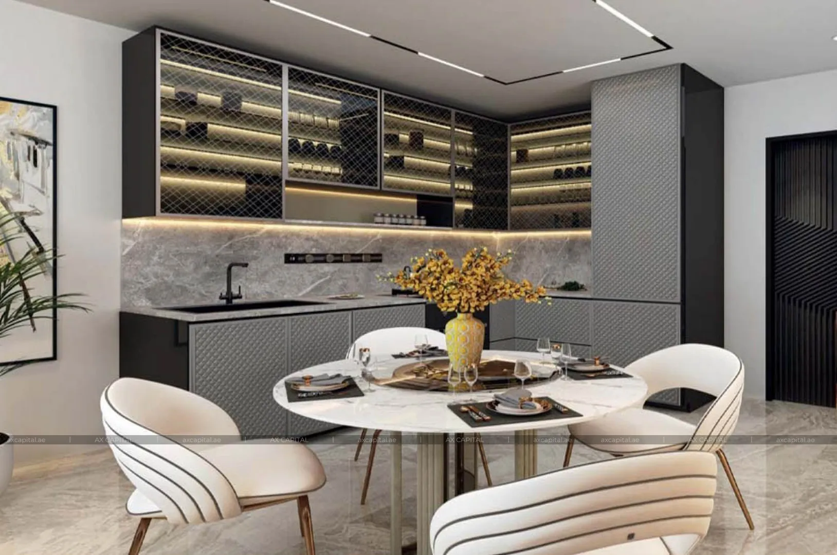 Apartment mit 1 Schlafzimmer in Bayz101 by Danube, Dubai, VAE (axc-3991033) 1