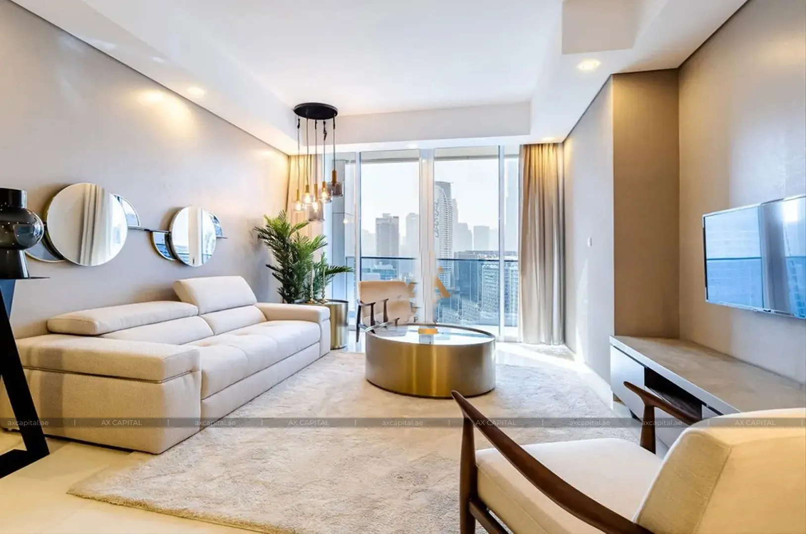 Apartment with 2 bedrooms in Waves Tower, Dubai, UAE (axc-3991872) 3