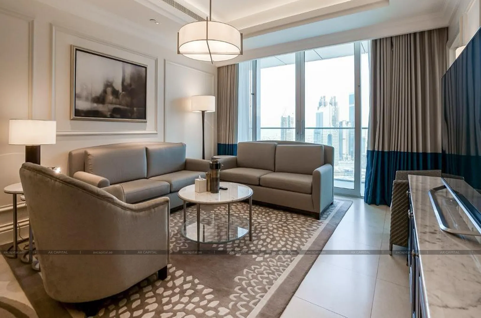 Apartment mit 1 Schlafzimmer in Kempinski BLVD, Dubai, VAE (axc-3996377) 2