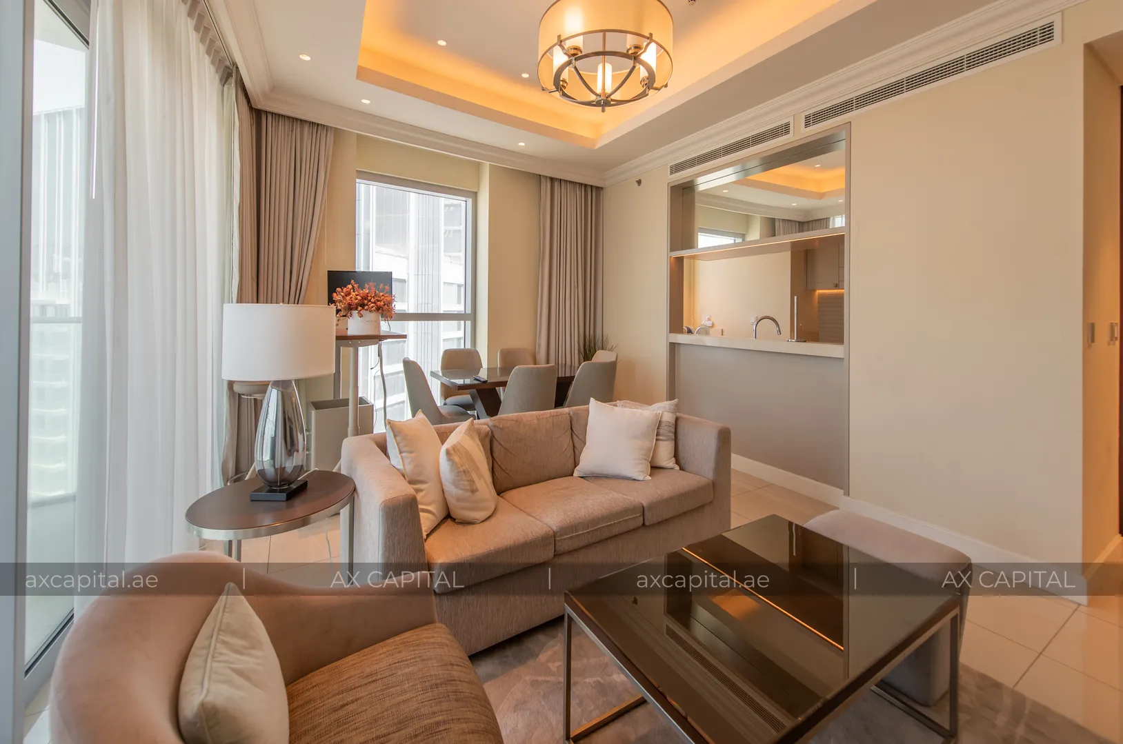 Apartament cu 2 dormitoare în The Address Fountain Views, Dubai, Emiratele Arabe Unite (axc-3984428) 3