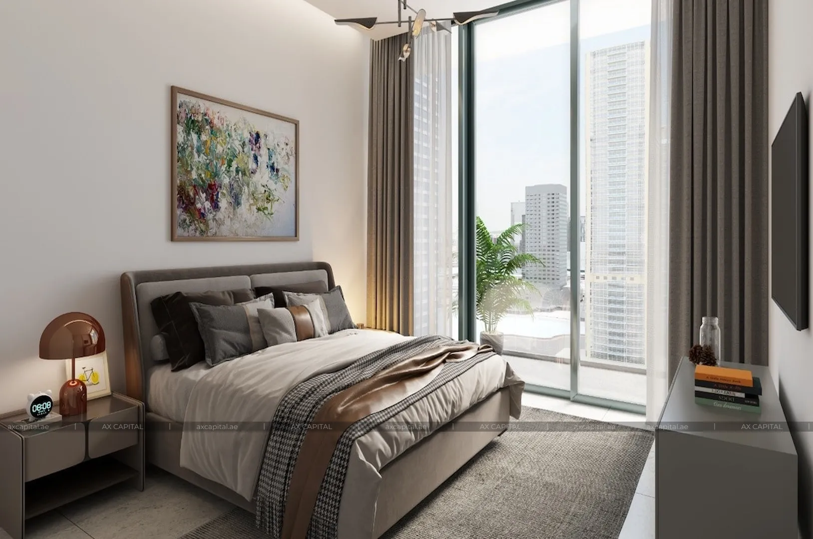 Appartement avec 1 chambre à Sobha Verde, Dubai, EAU (axc-3988785) 2