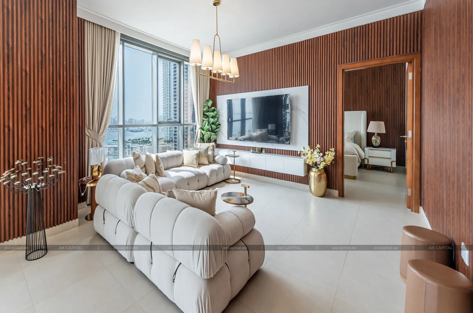 Квартира с 3 спальнями в Dubai Creek Residences South, Дубай, ОАЭ (axc-3992018) 2