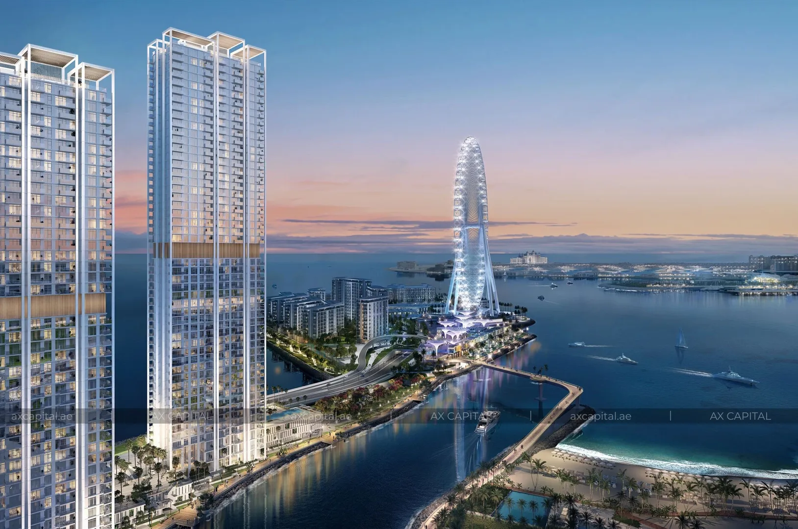 Apartment with 1 bedroom in Bluewaters Bay Building 1, Dubai, UAE (axc-3996382) 1