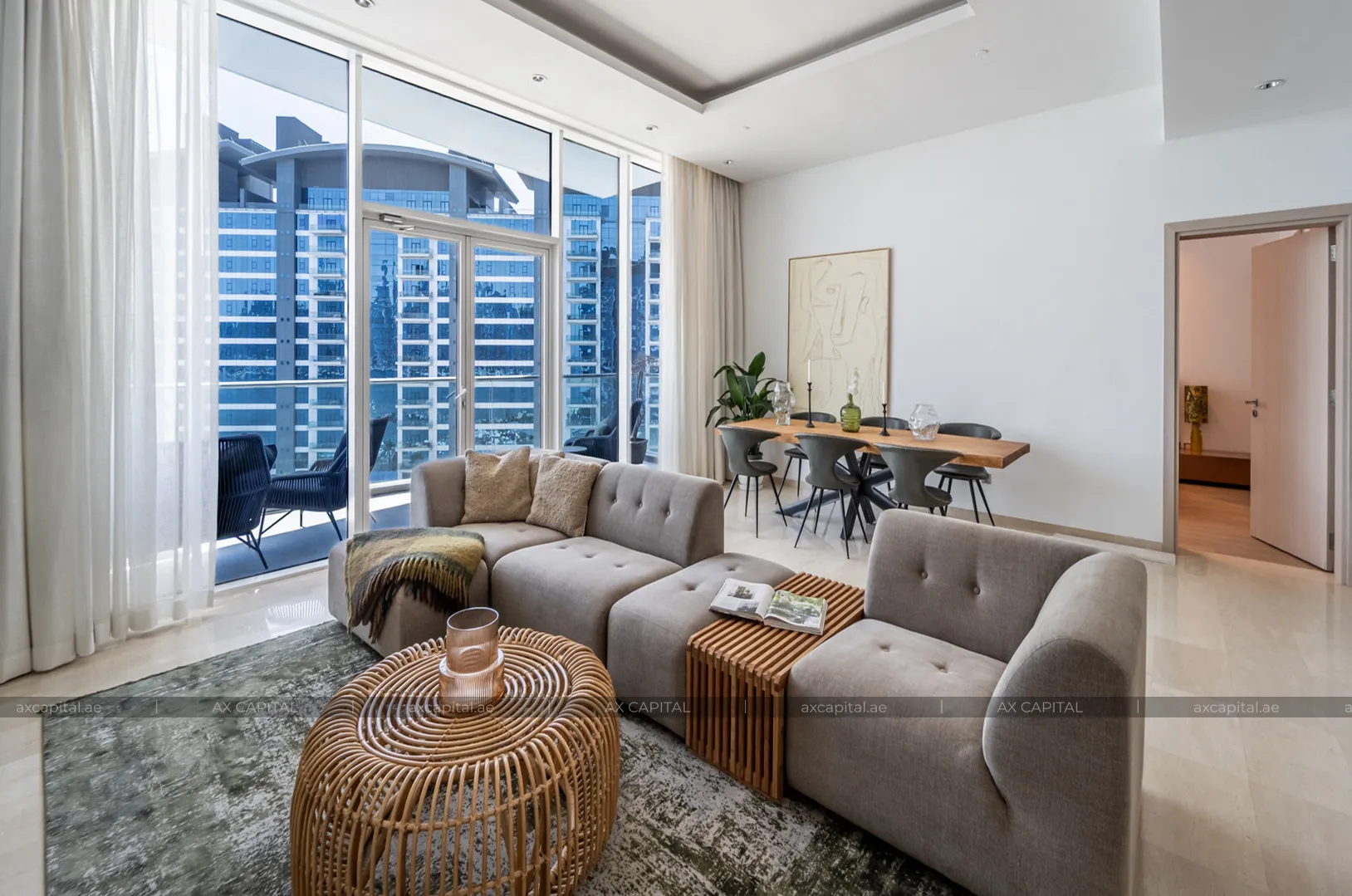 Apartamento con 1 dormitorio en Oceana Southern, Dubai, EAU (axc-3989418) 3