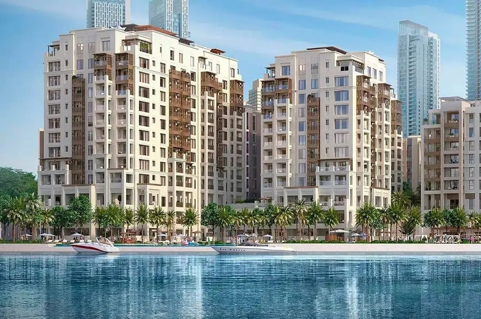 Apartamento con 1 dormitorio en Lotus at Creek Beach, Dubai, EAU (axc-3990530) 2