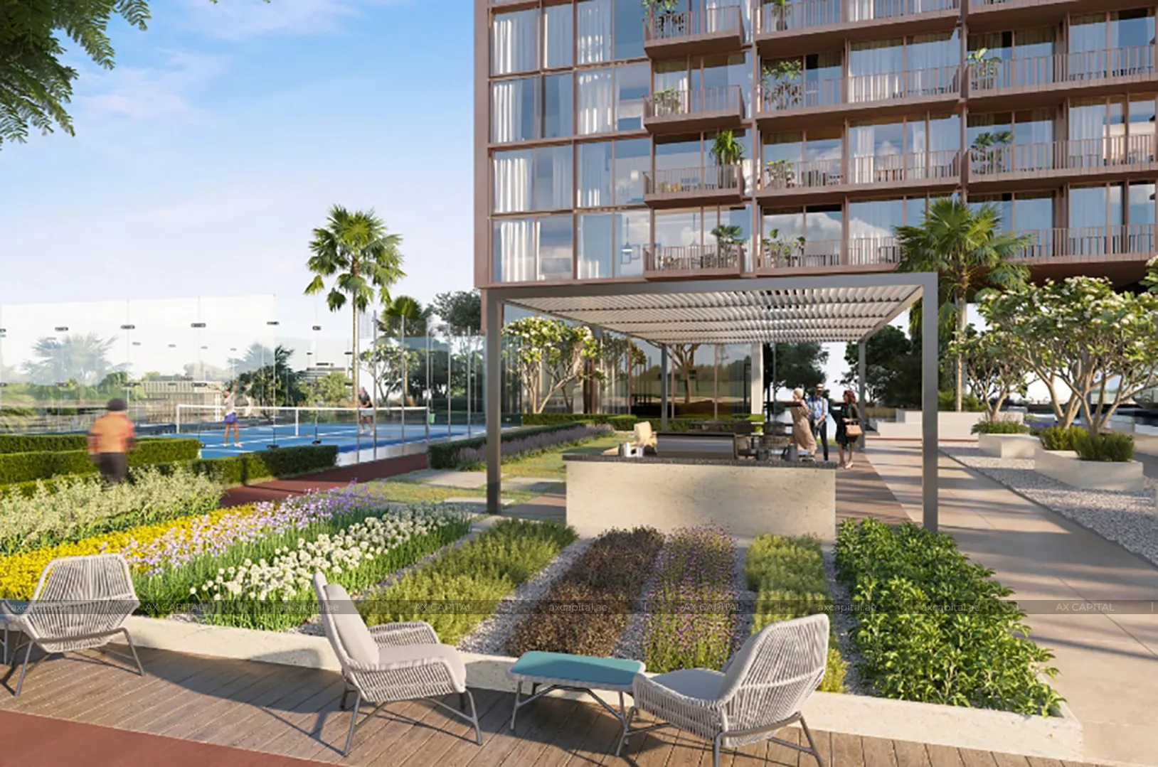 Apartamento con 2 dormitorios en The Highbury, Dubai, EAU (axc-3992394) 2